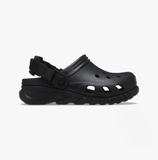 Crocs 208776-001 DUET MAX II Unisex Clogs Black
