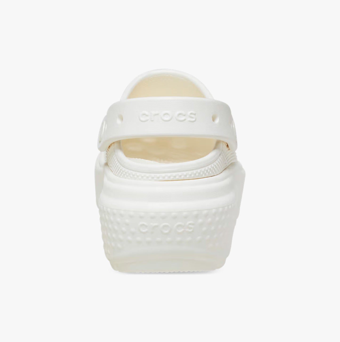Crocs 209347-0WV STOMP CLOG Womens Clogs Chalk