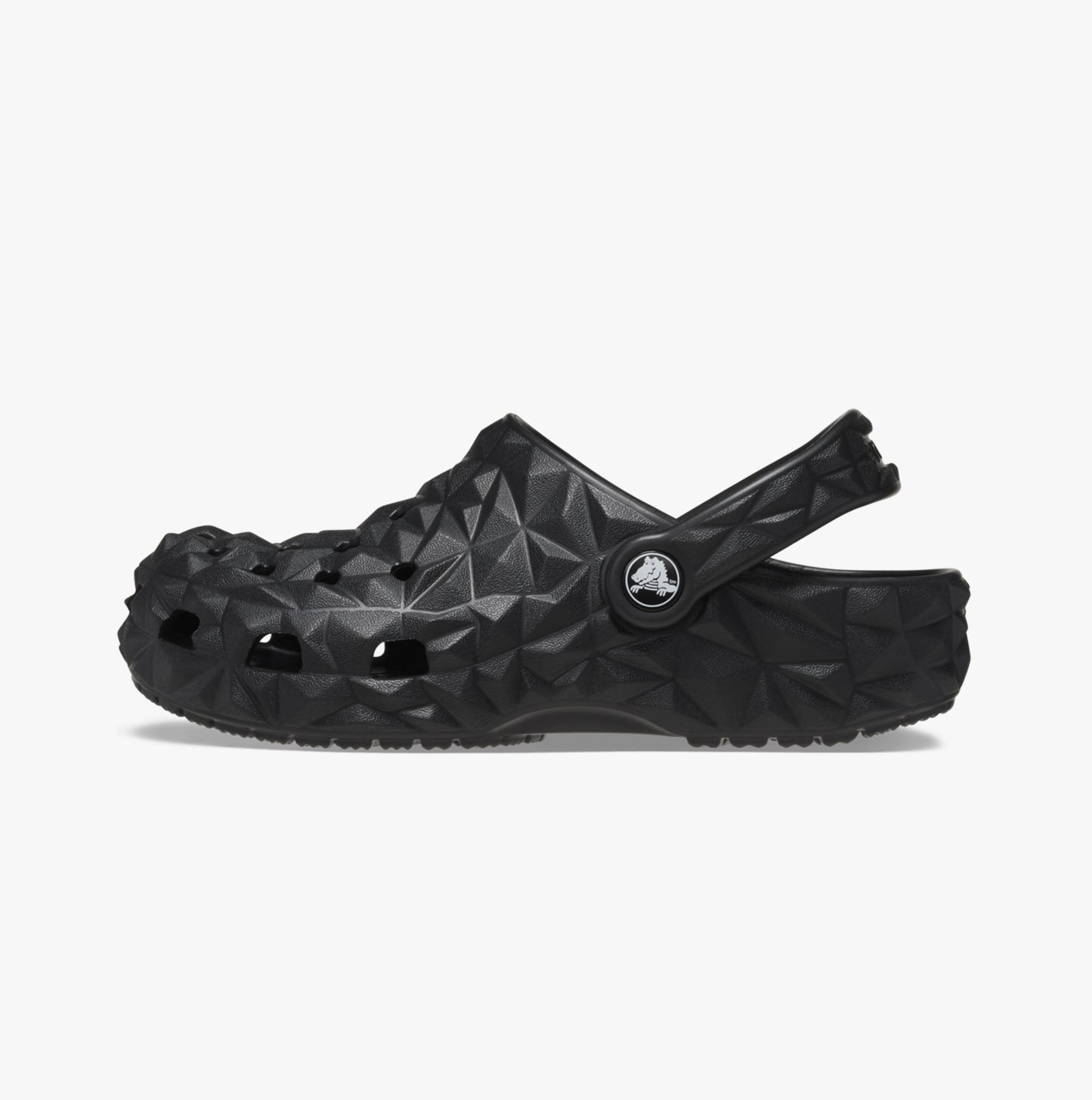 Crocs 209572-001 CLASSIC GEOMETRIC Kids Clogs Black