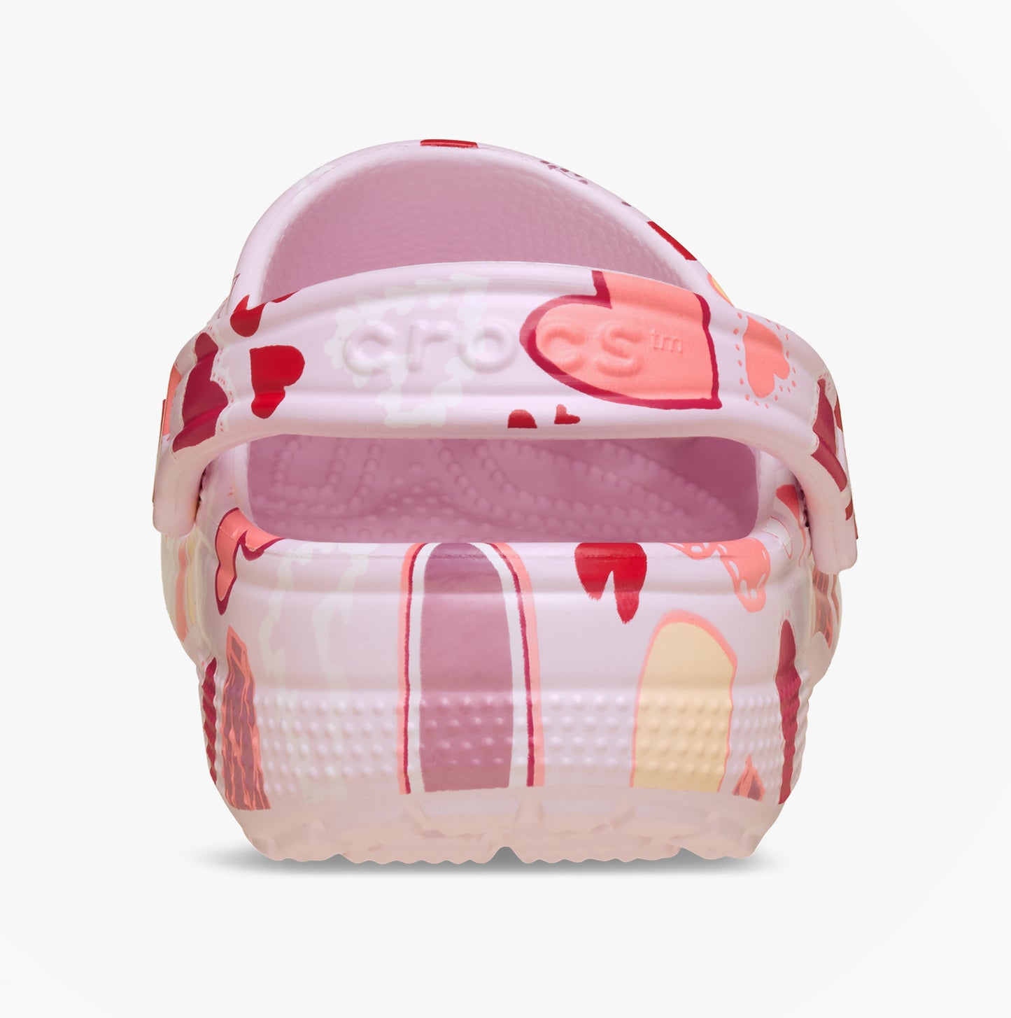 Crocs CLASSIC VDAY Unisex Kids Clogs Pink Milk/Hearts