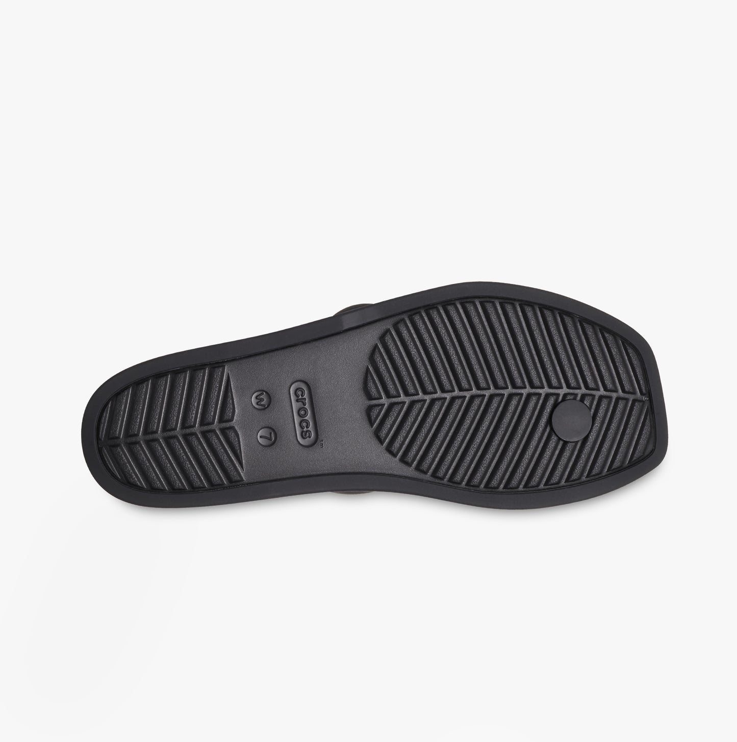 Crocs MIAMI TOE LOOP Womens Sandals Black