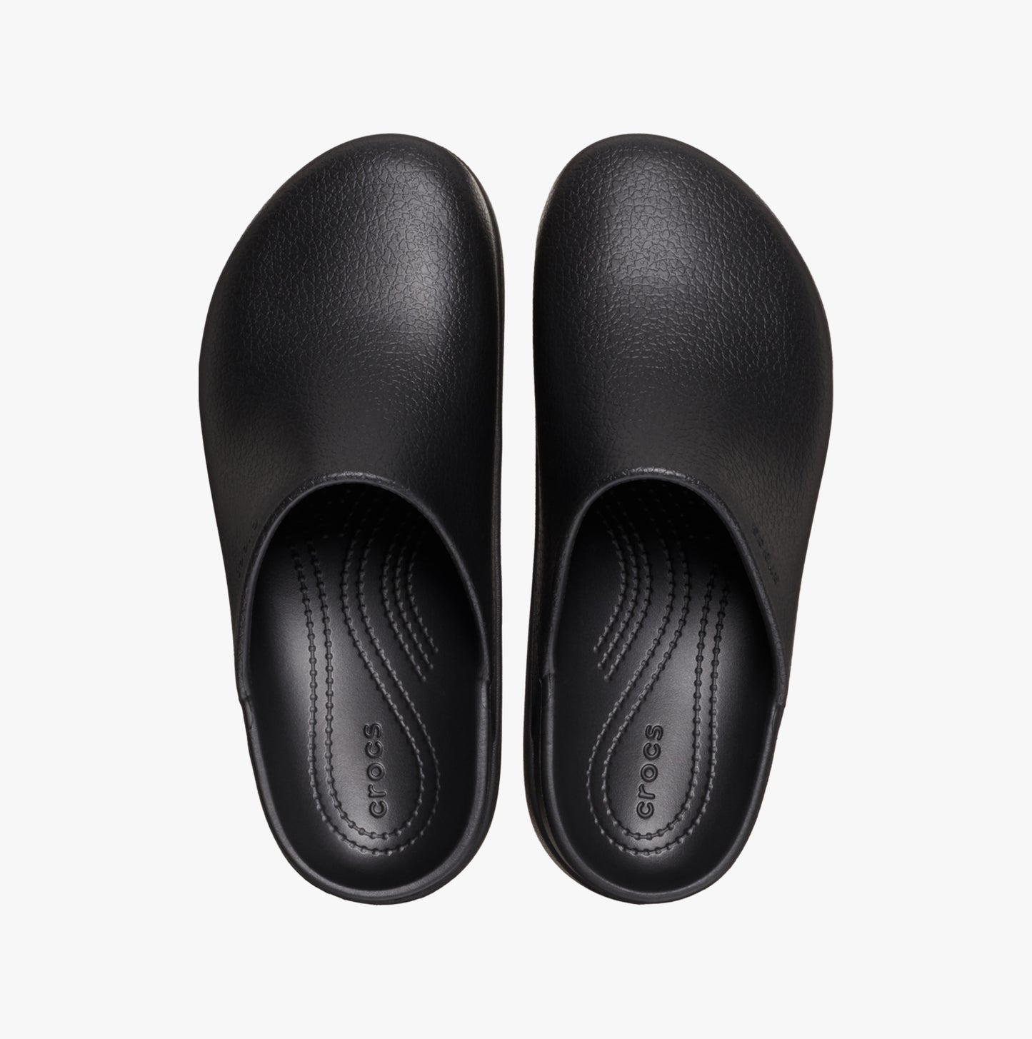 Crocs 209869-001 DYLAN PLATFORM Womens Clogs Black