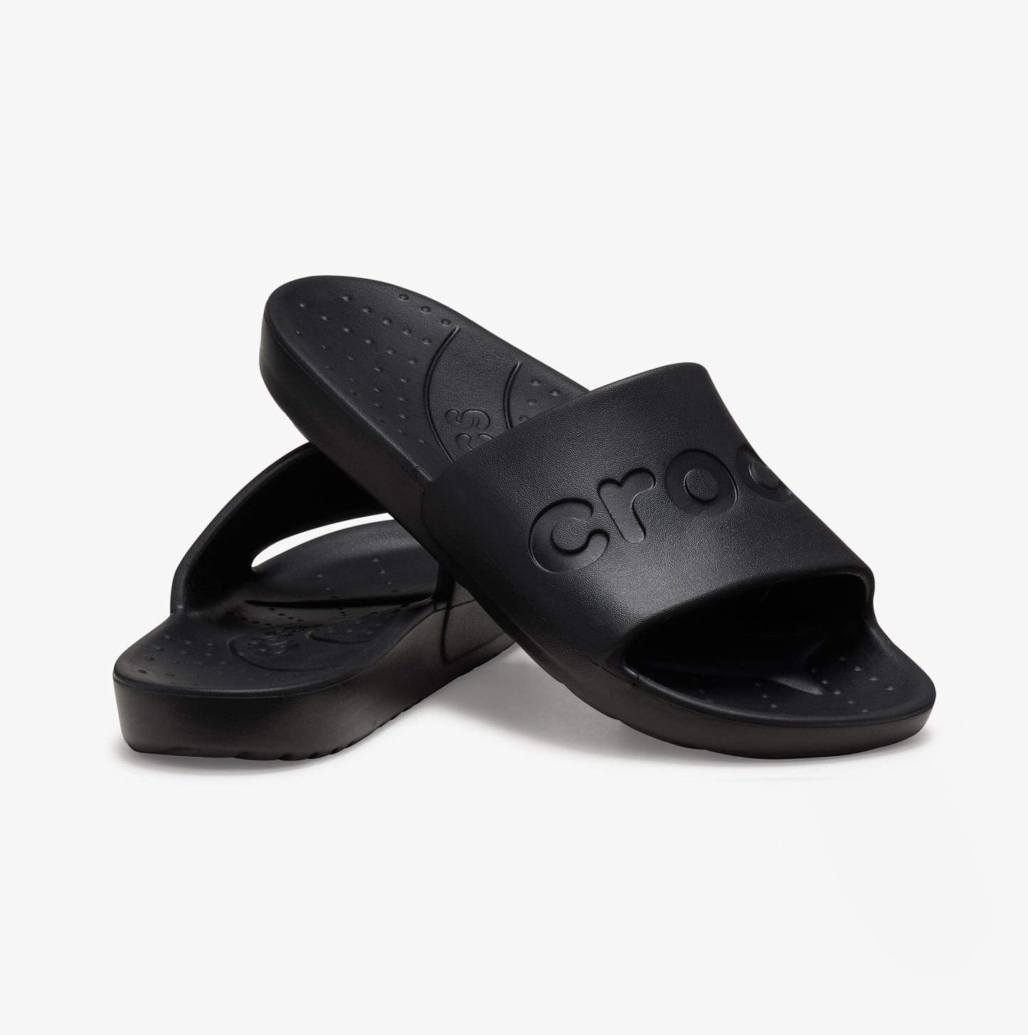 Crocs Unisex Slides Black