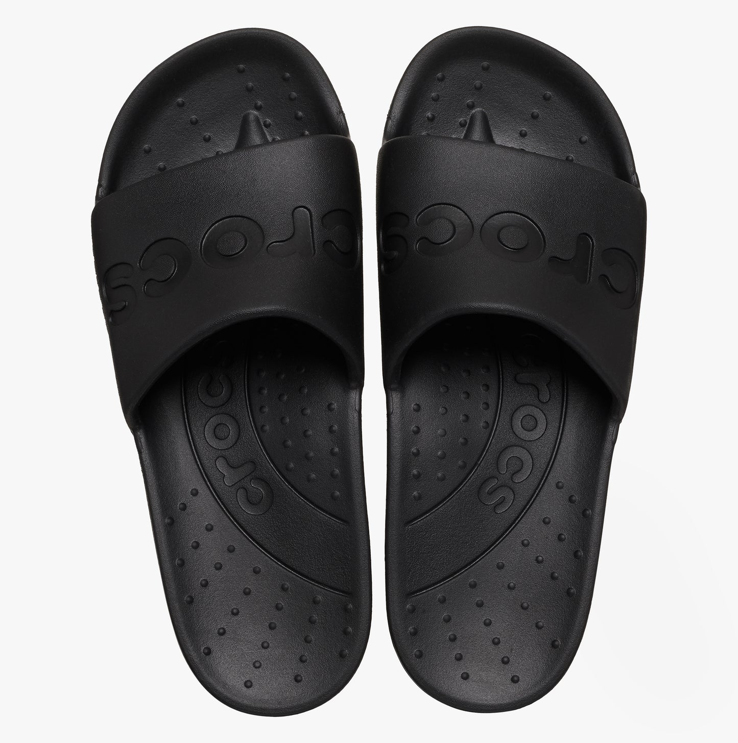 Crocs Unisex Slides Black