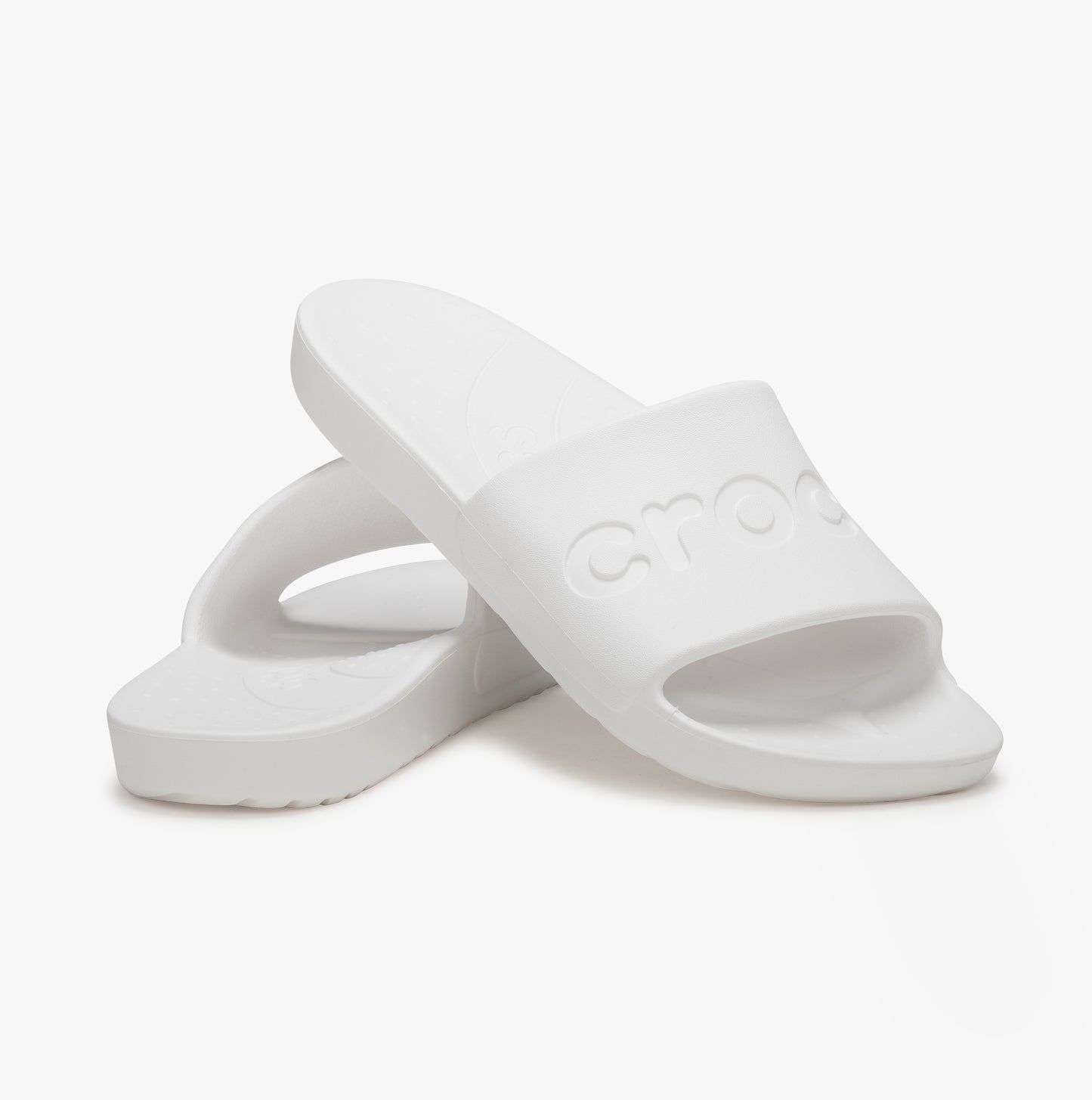 Crocs Unisex Slides White