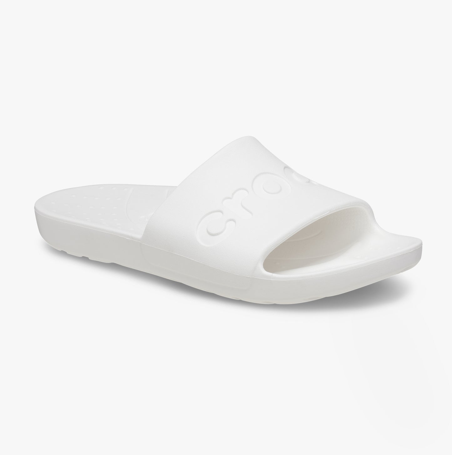 Crocs Unisex Slides White