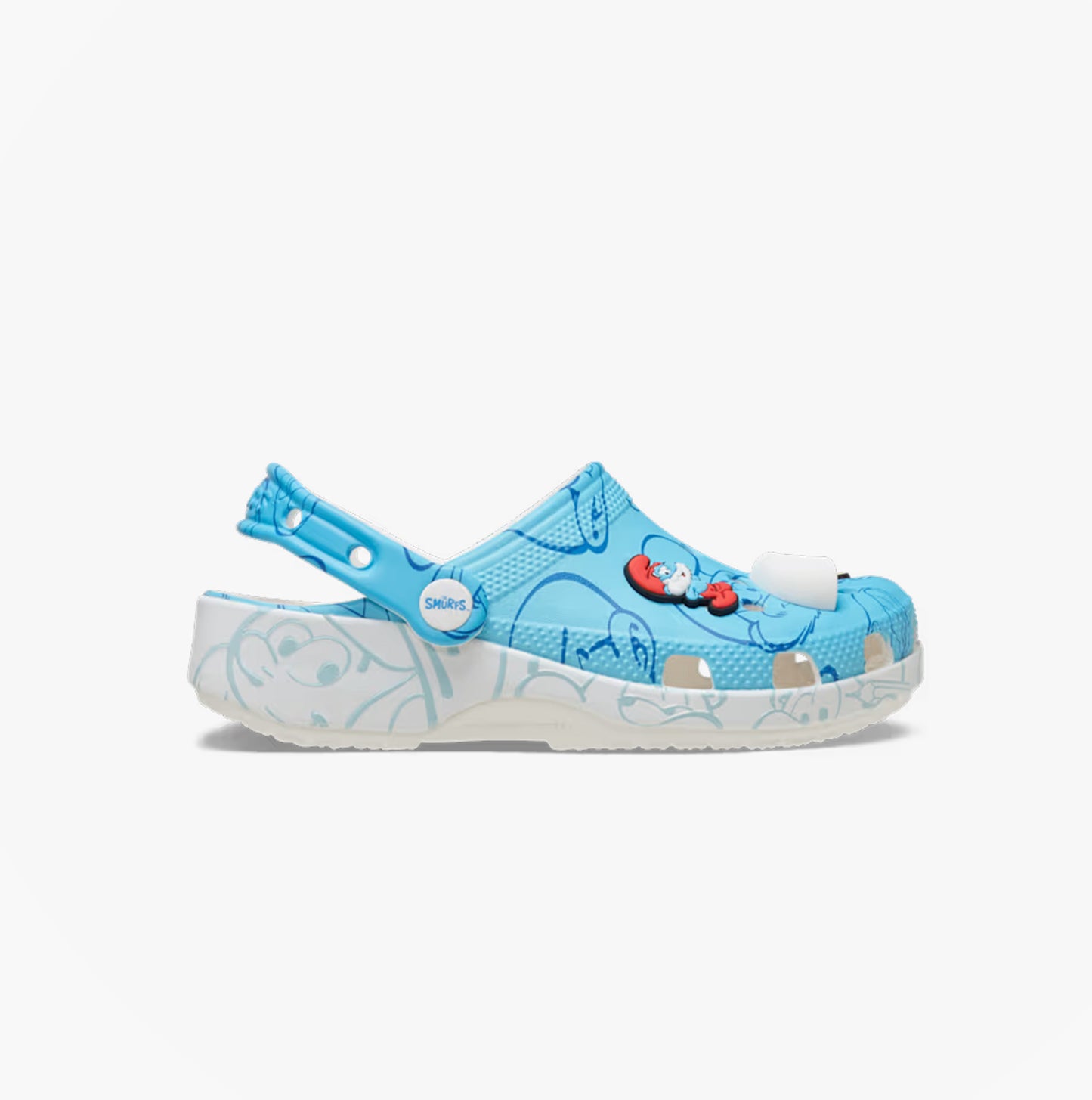 Crocs SMURFS CLASSIC Unisex Kids Clogs Multi