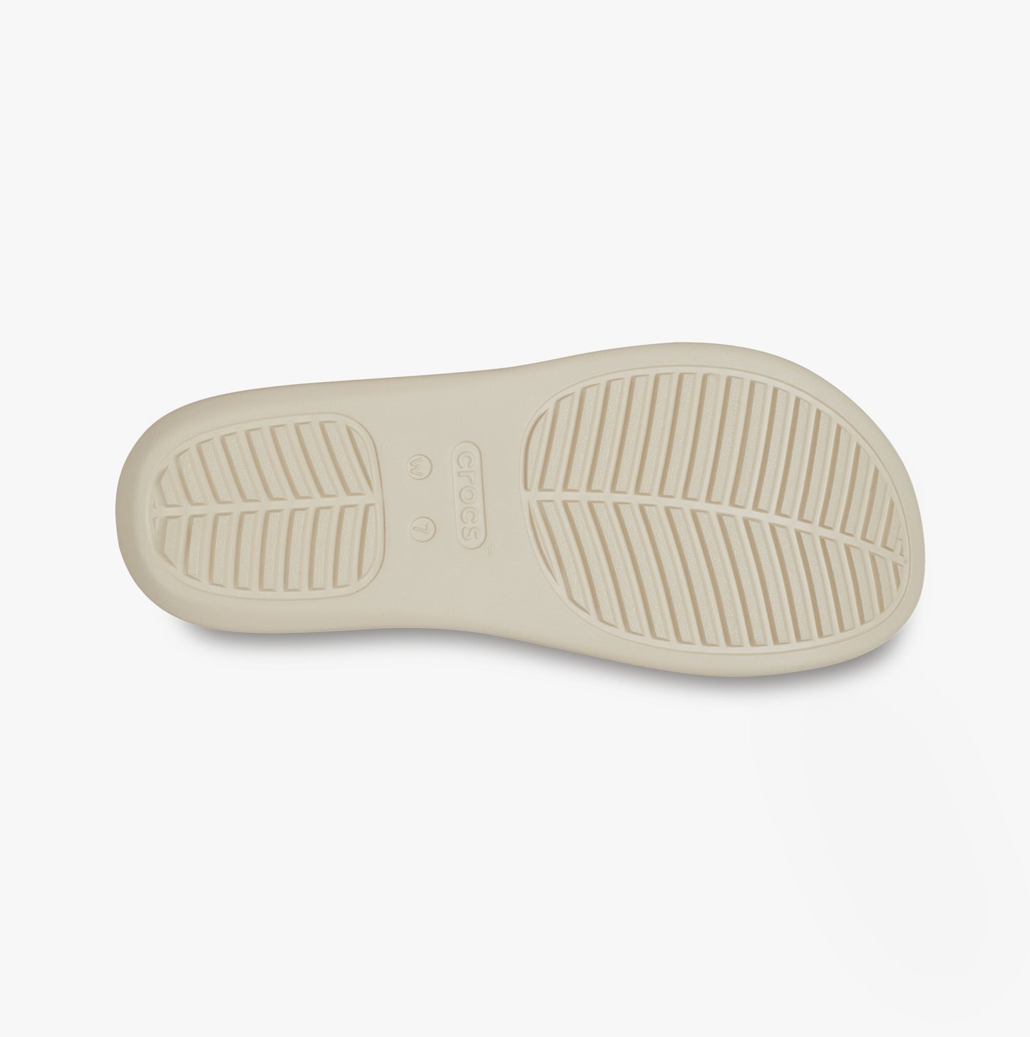 Crocs 210834-0LH GETAWAY PLATFORM TOE LOOP Womens Sandals Sandstone