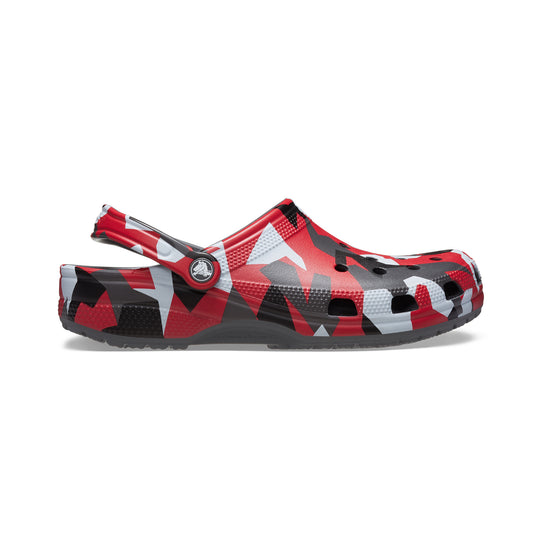 Crocs 211009-0IE GEO CAMO Mens Clogs Slate Grey/Multi