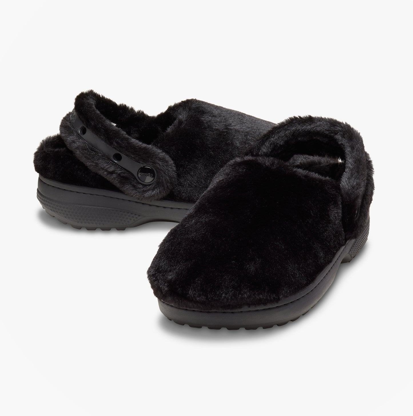 Crocs CLASSIC UNFURGETTABLE Womens Clogs Black