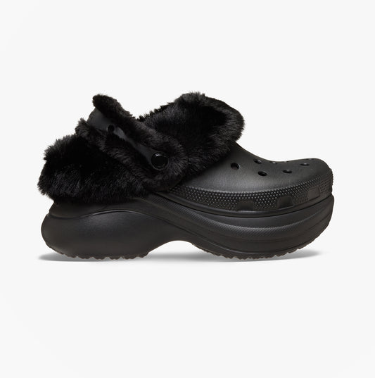 Crocs BAE LINED Womens Clogs Black