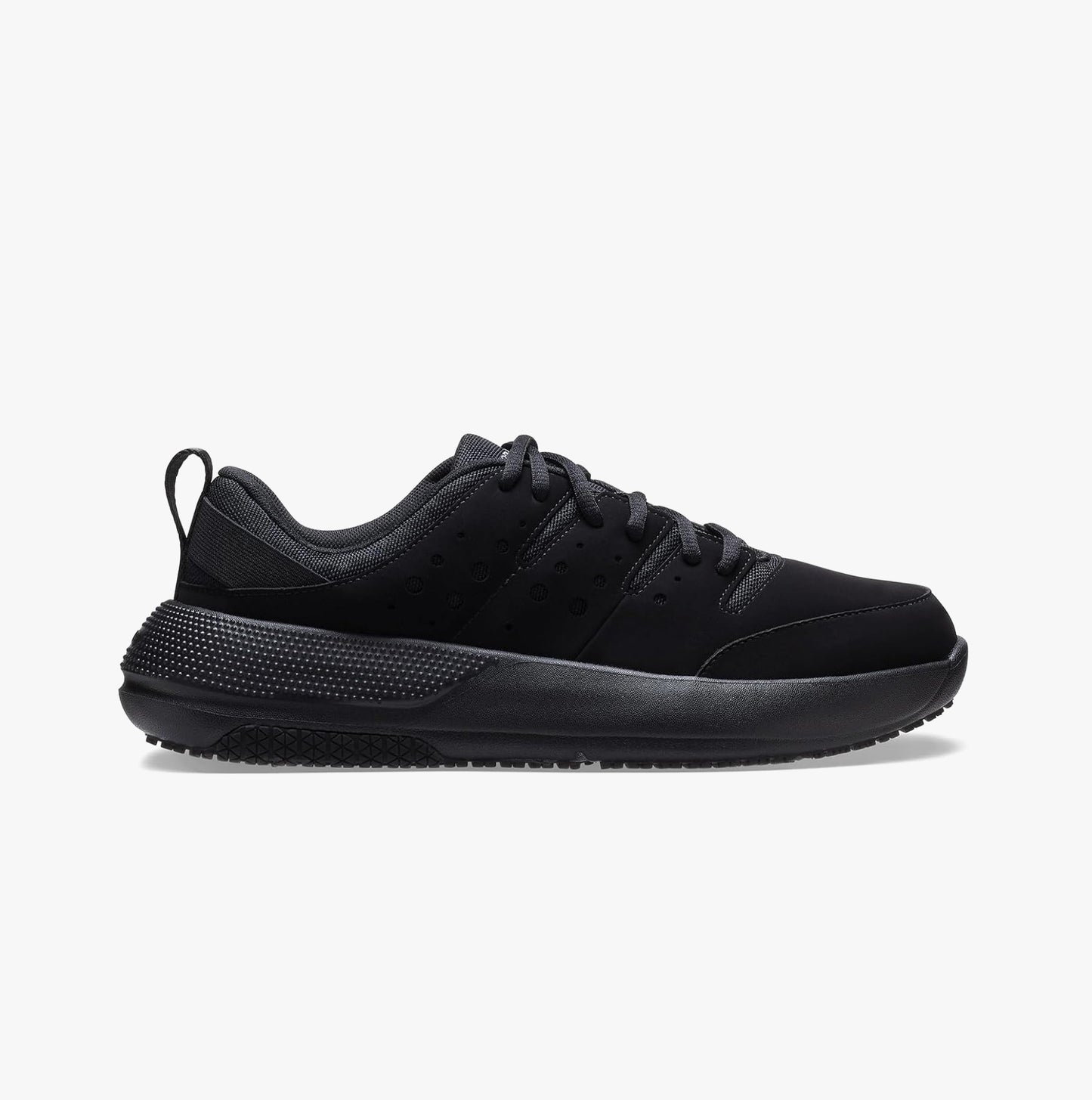 Crocs At Work ON THE CLOCK Mens Work Trainers Triple Black