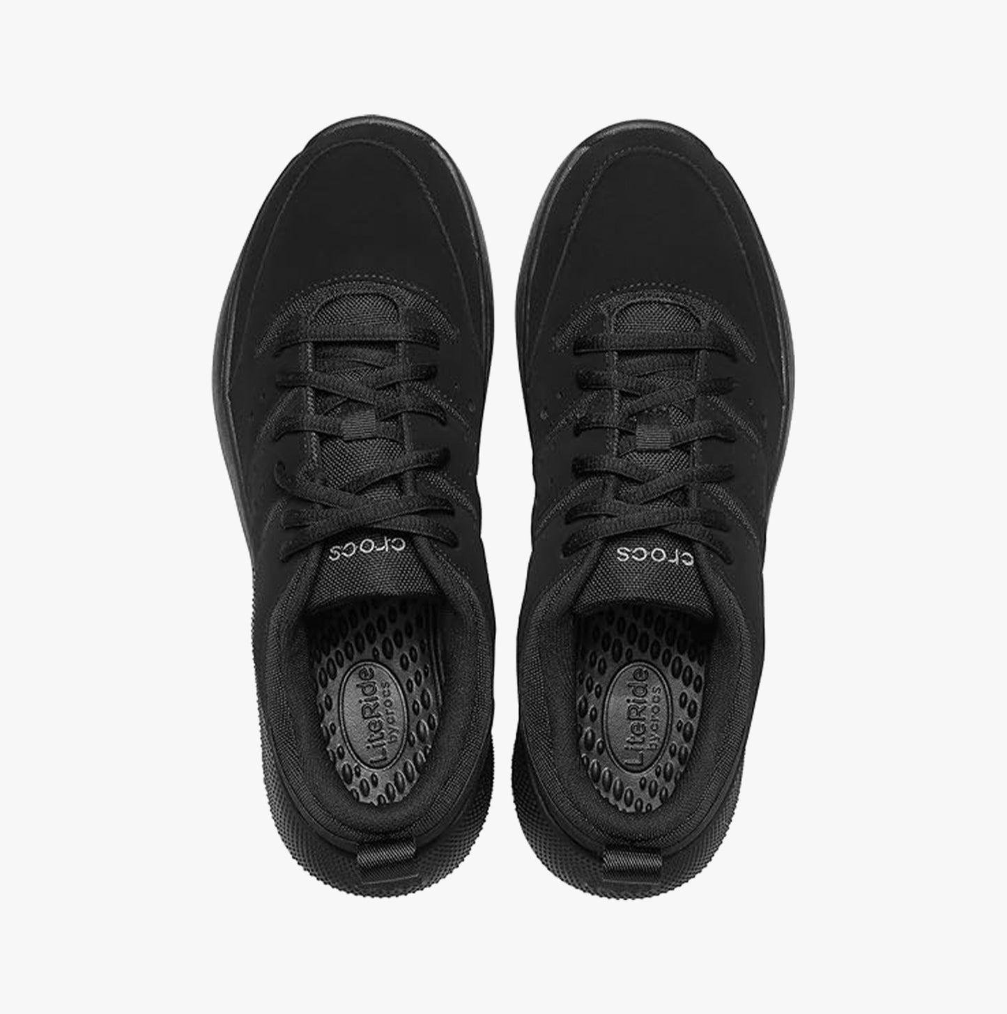 Crocs At Work ON THE CLOCK Mens Work Trainers Triple Black