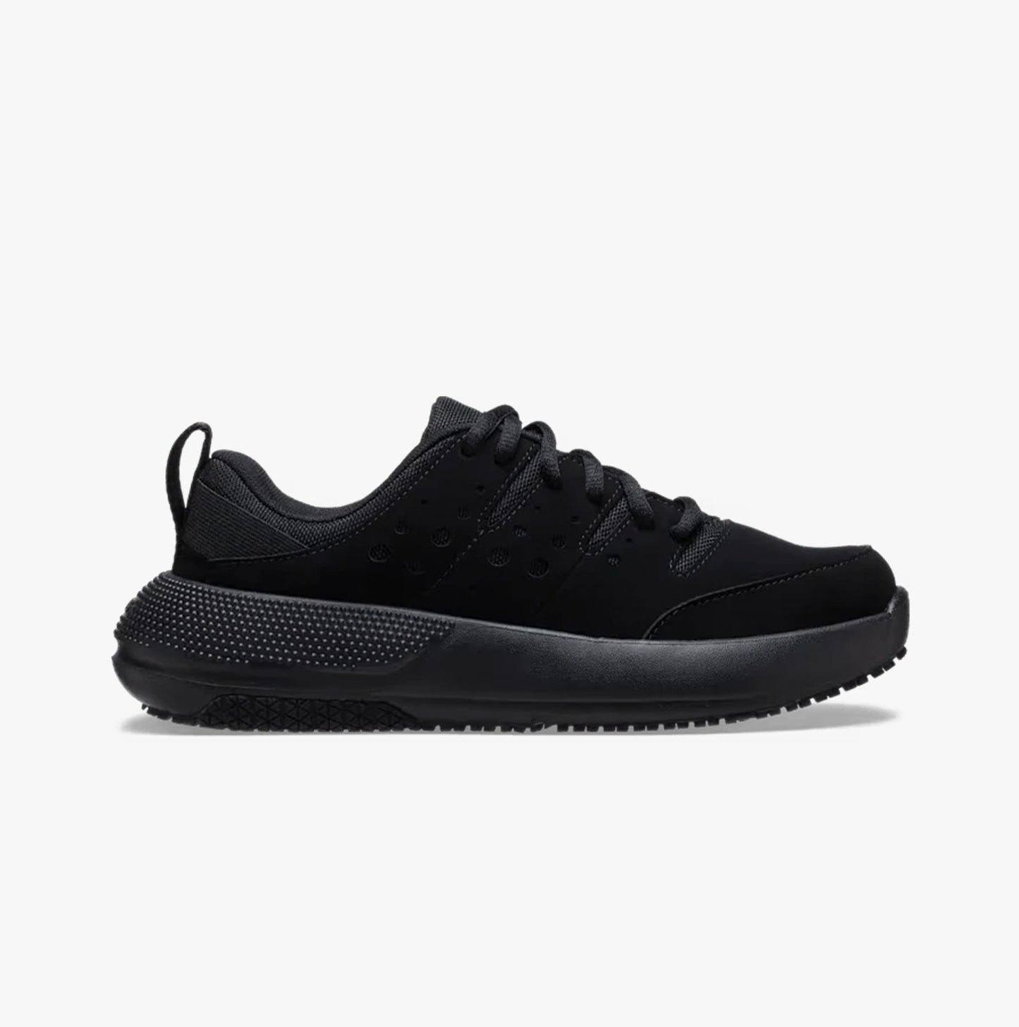 Crocs At Work ON THE CLOCK Womens Work Trainers Triple Black