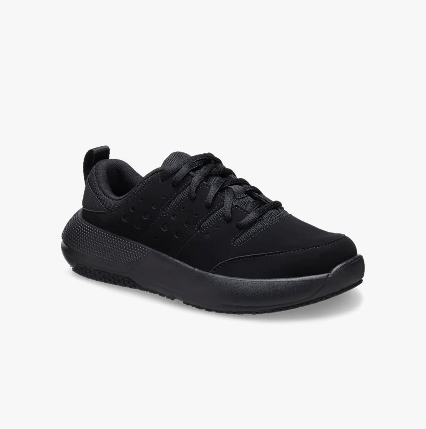 Crocs At Work ON THE CLOCK Womens Work Trainers Triple Black