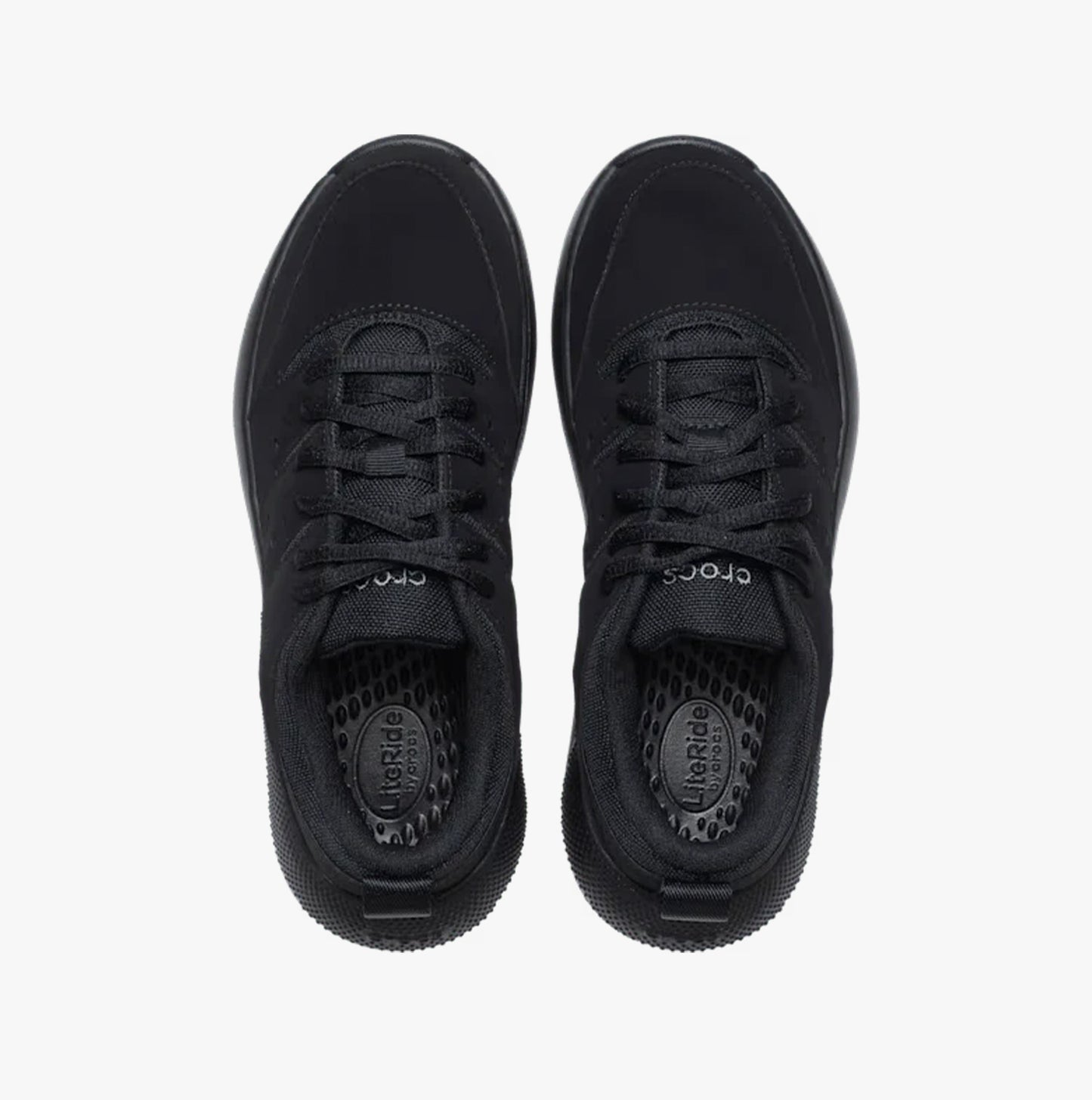 Crocs At Work ON THE CLOCK Womens Work Trainers Triple Black
