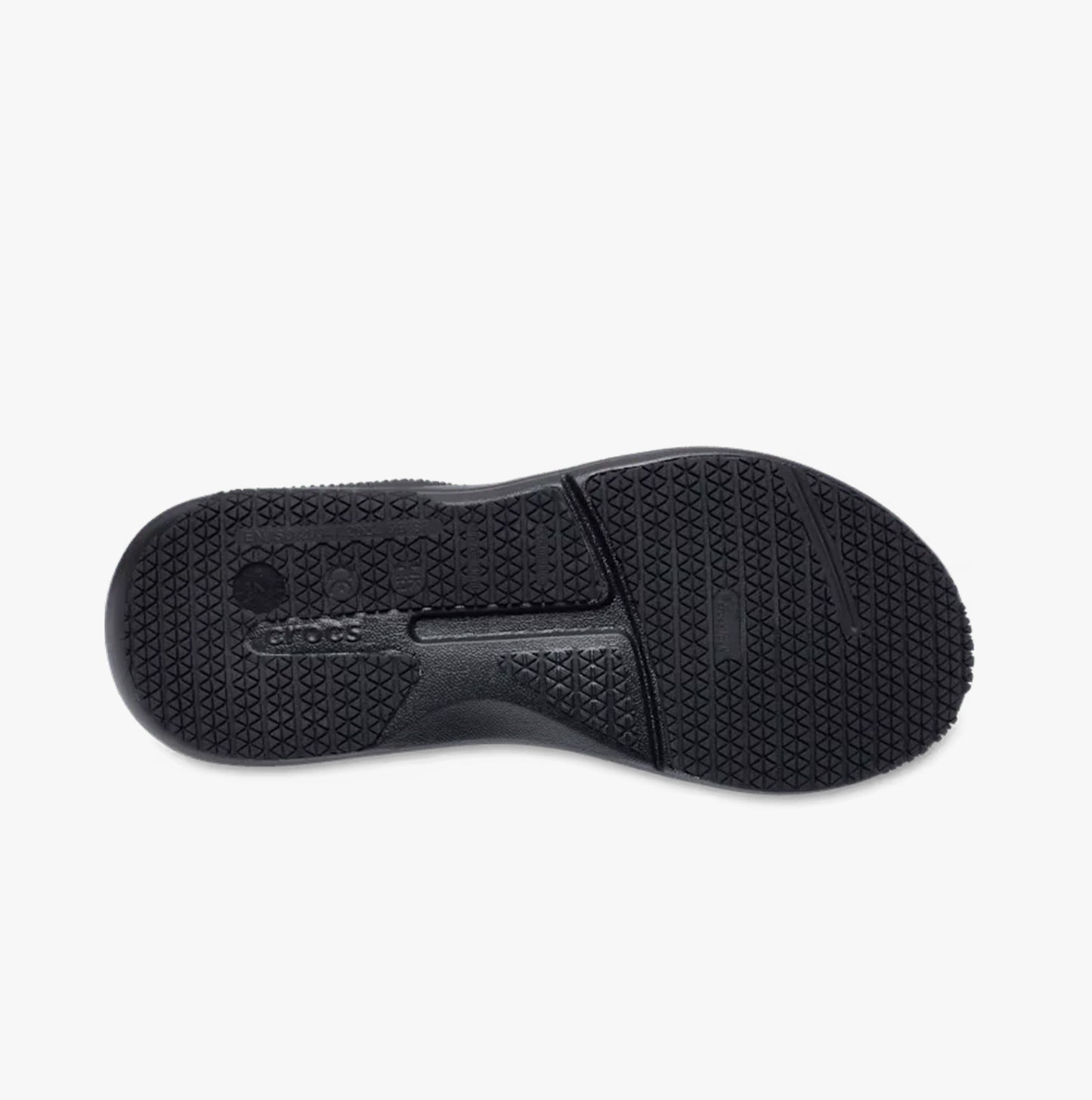 Crocs At Work ON THE CLOCK Womens Work Trainers Triple Black