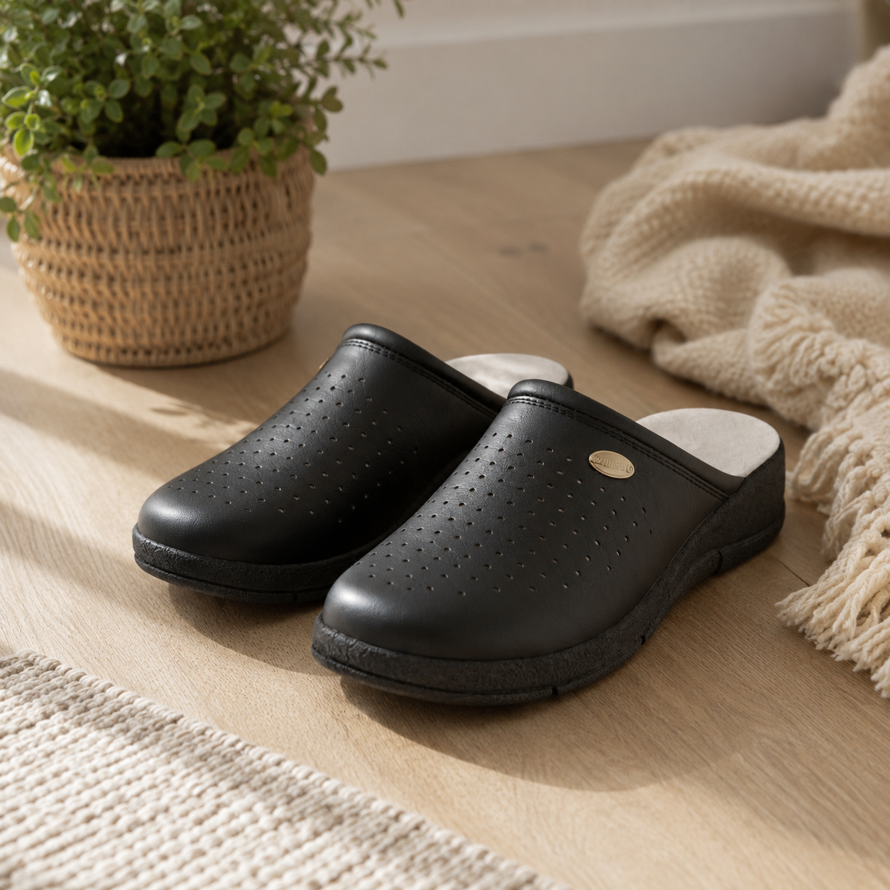 DEK L706C Ladies Clogs Navy Blue