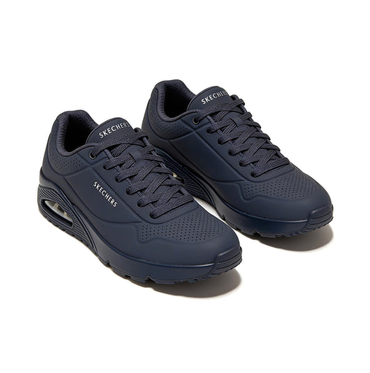 Skechers UNO - STAND ON AIR Mens Casual Trainers Dark Navy