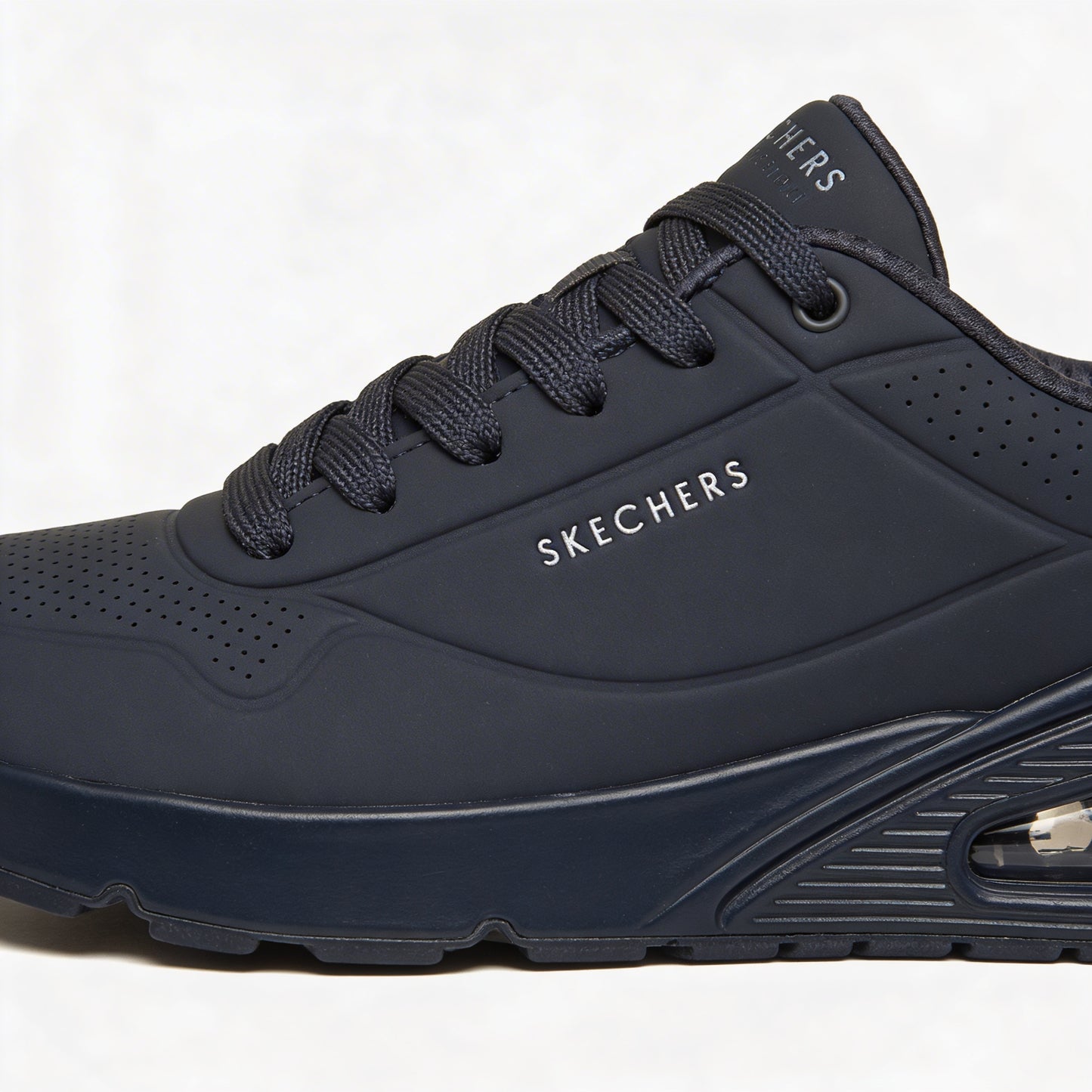 Skechers UNO - STAND ON AIR Mens Casual Trainers Dark Navy