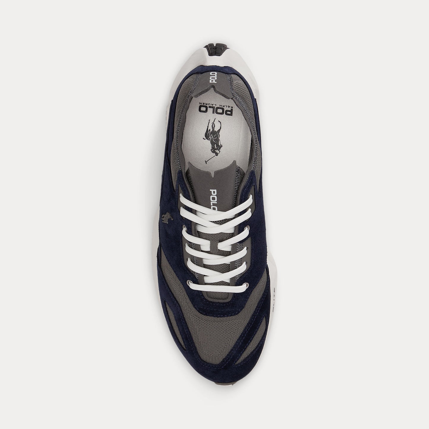 Polo Ralph Lauren BOERUM KNIT Mens Casual Trainers Hunter Navy/Dark Metal