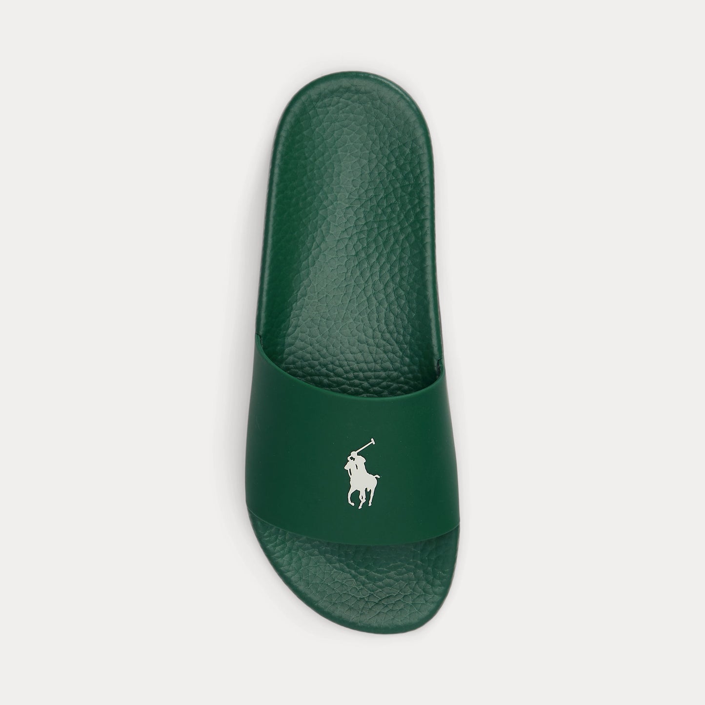 Polo Ralph Lauren POLO SLIDE Mens Sliders Forest/Deckwash White