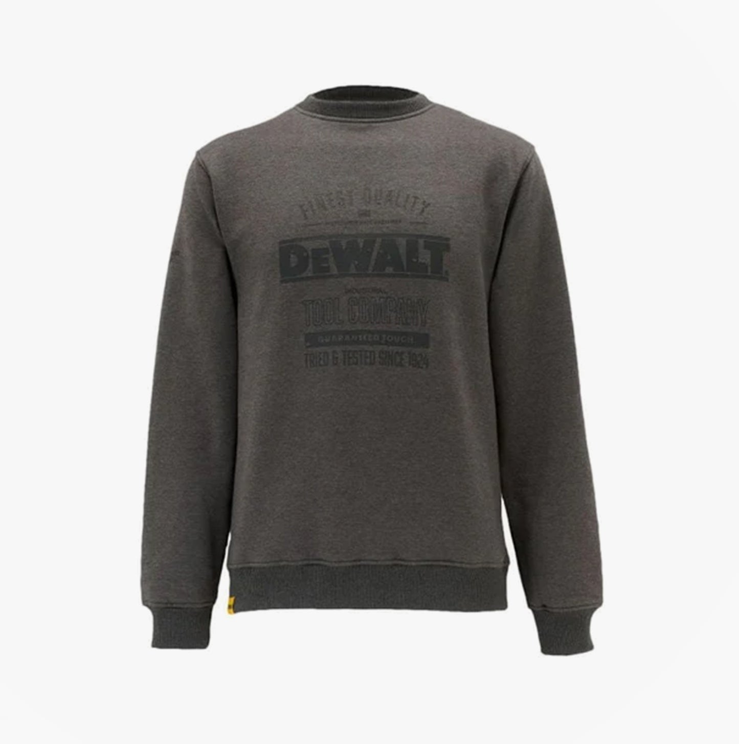 Dewalt DELAWARE Mens Sweatshirt Charcoal Grey