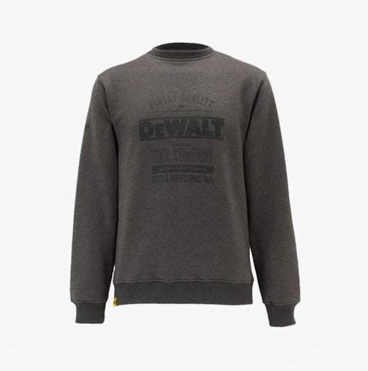 Dewalt DELAWARE Mens Sweatshirt Charcoal Grey