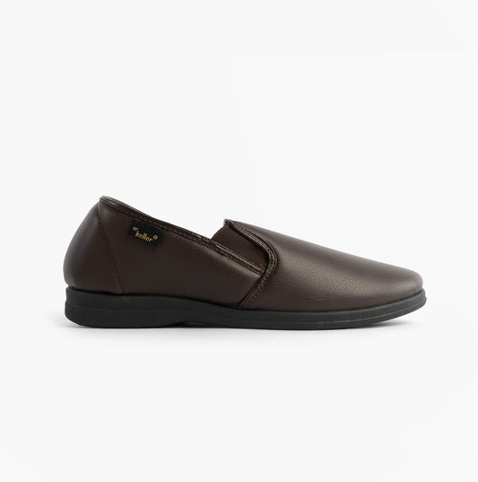 Dr Keller CHRISTOF Mens Slippers Brown