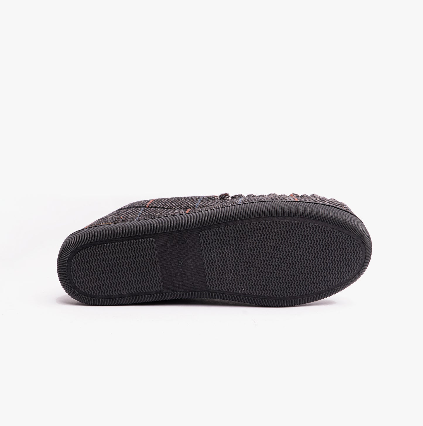 Dr Keller BURT Mens Full Slippers Grey