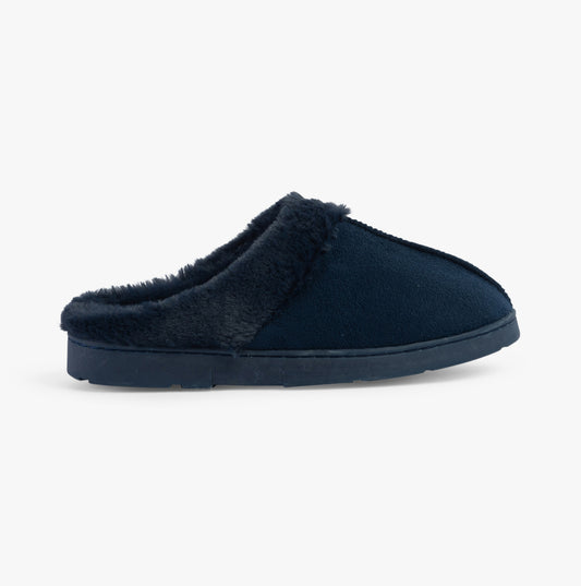 Dr Keller JUSTINE Womens Slippers Navy