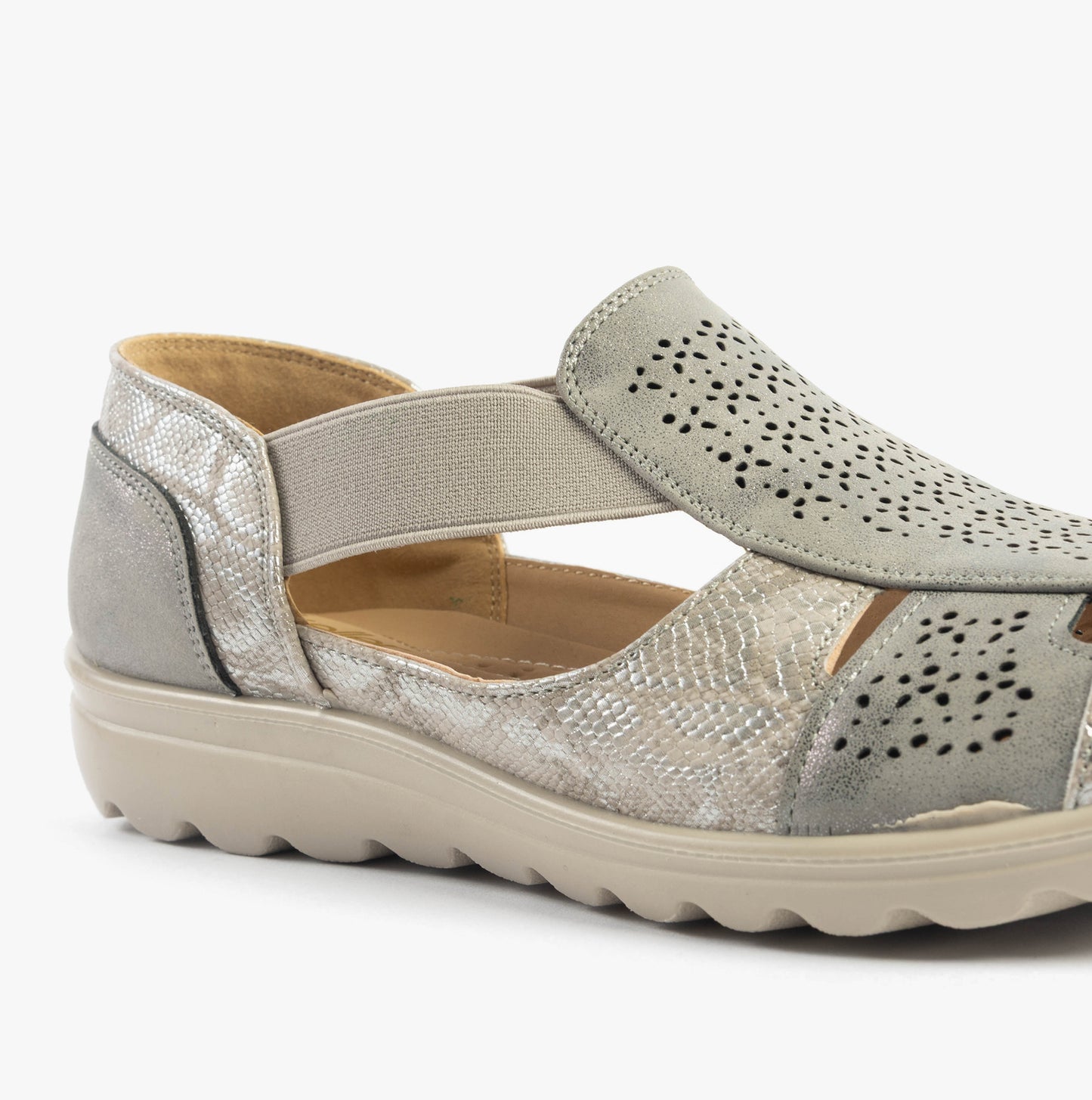 Dr Keller POLLY Womens Sandals Grey