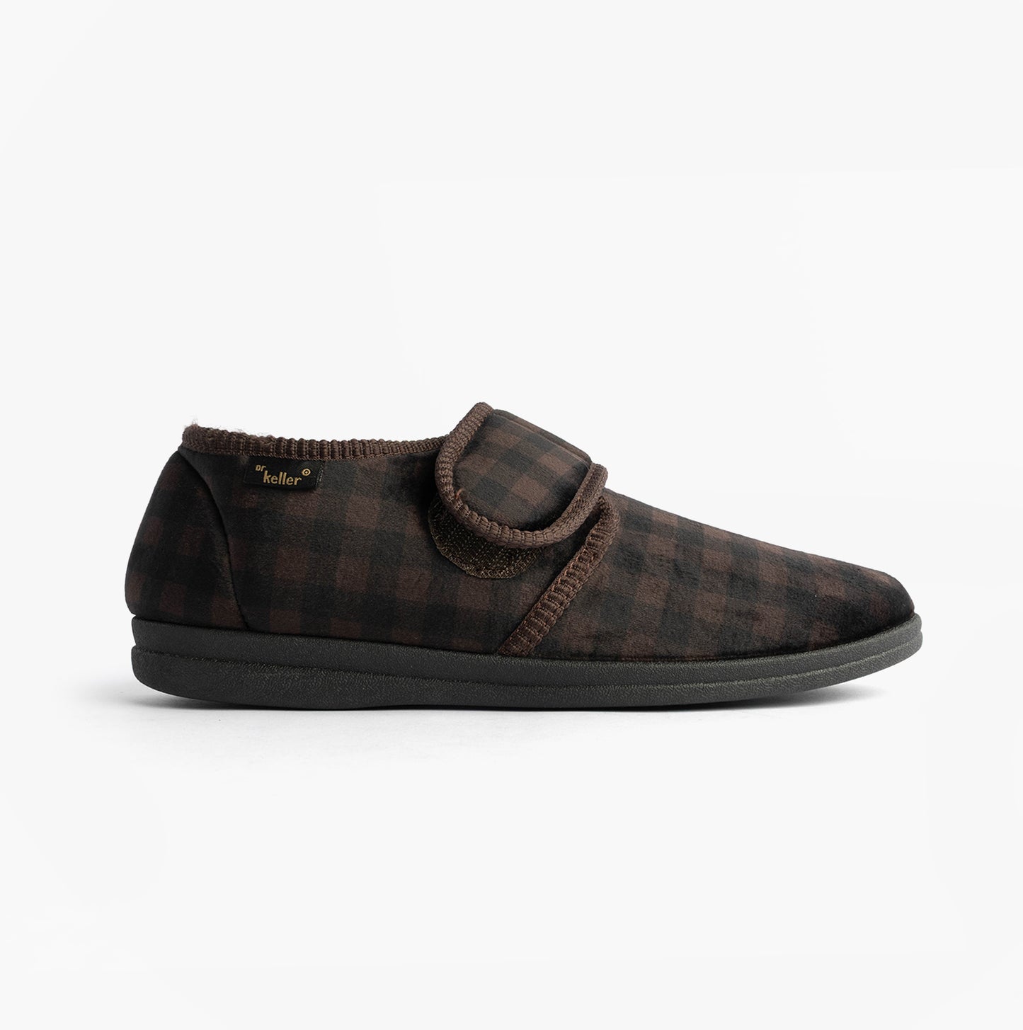 Dr Keller DARREN VELC Mens Slippers Brown