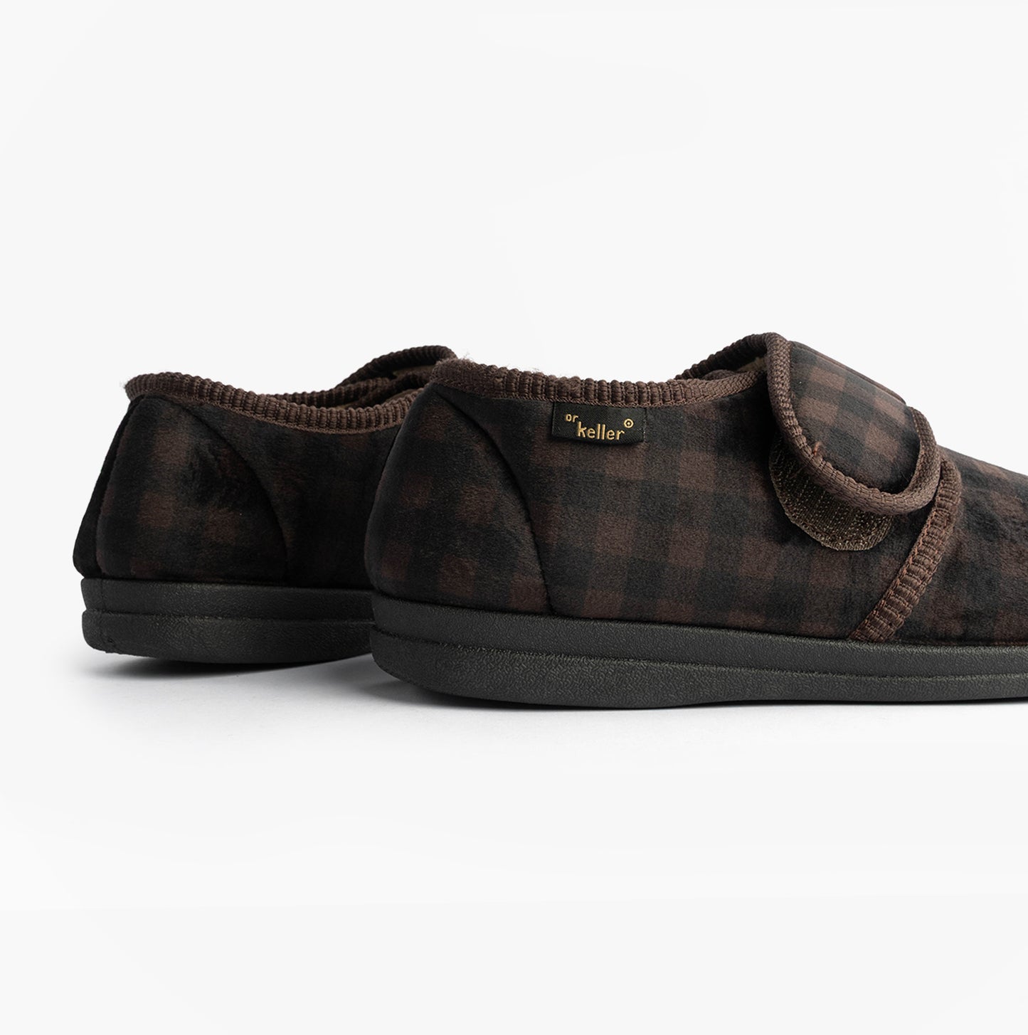 Dr Keller DARREN VELC Mens Slippers Brown