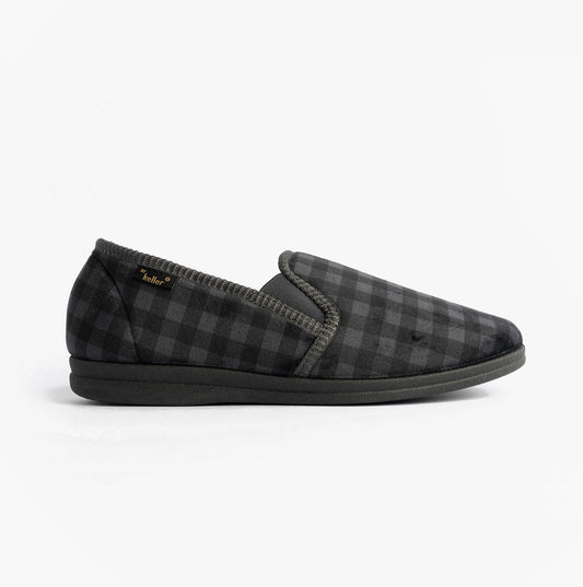 Dr Keller DARREN GUSS Mens Slippers Grey