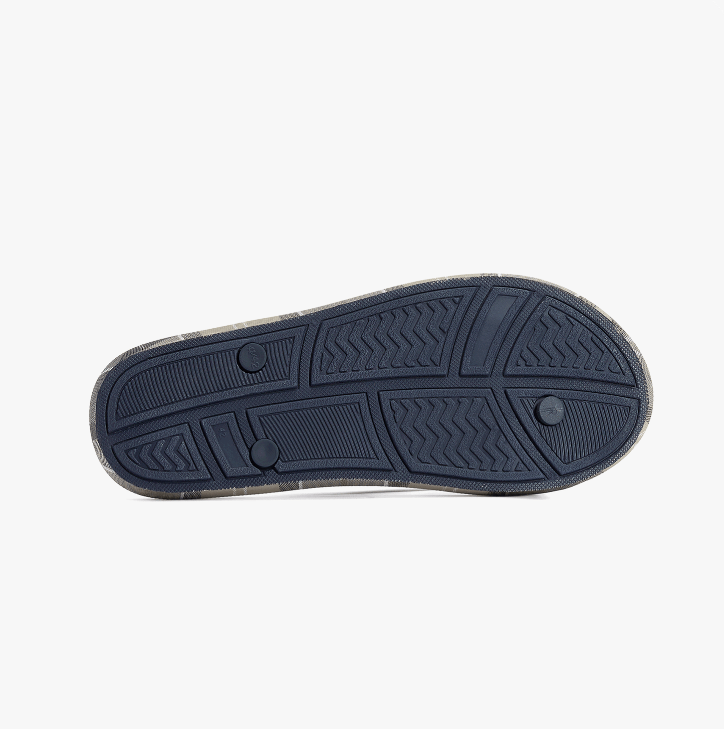 Barbour OAKDALE Mens Toe-Post Sandals Navy/Dress Tartan