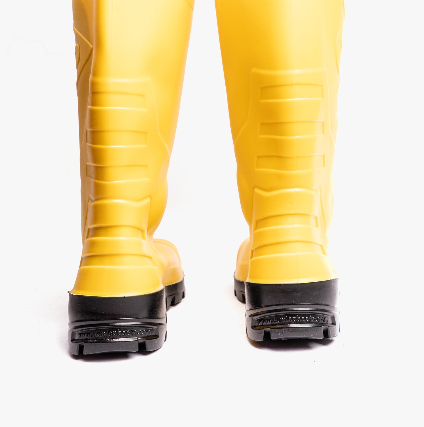 Dunlop DEVON Unisex Steel Safety Wellington Boots Yellow