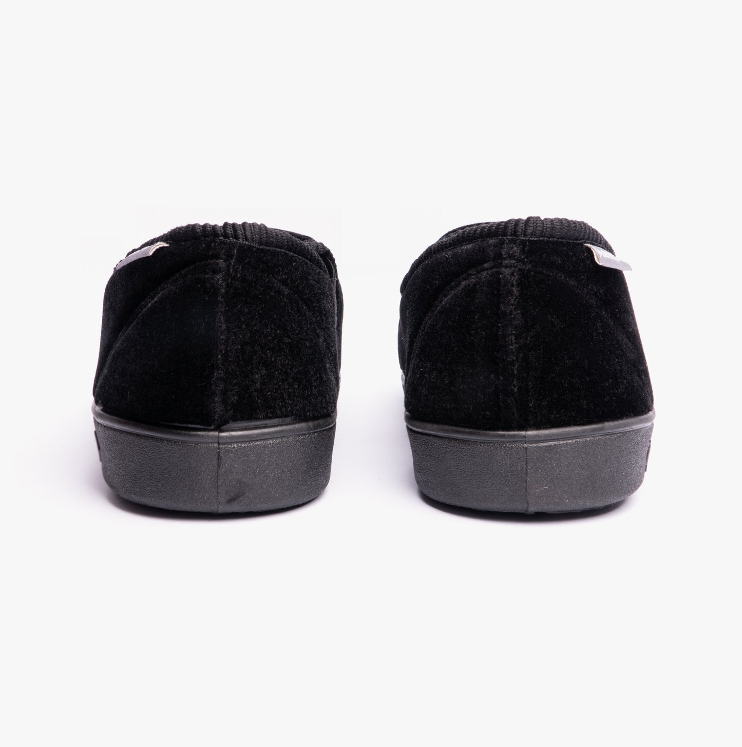 Dunlop WINSTON Mens Full Slippers Black/Grey