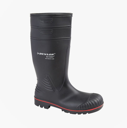 Dunlop W138A Mens Safety Boots Black