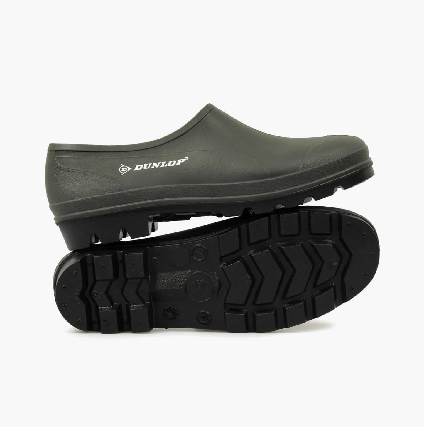 GARDENER Hevea Rubber Garden Clog Dark Green