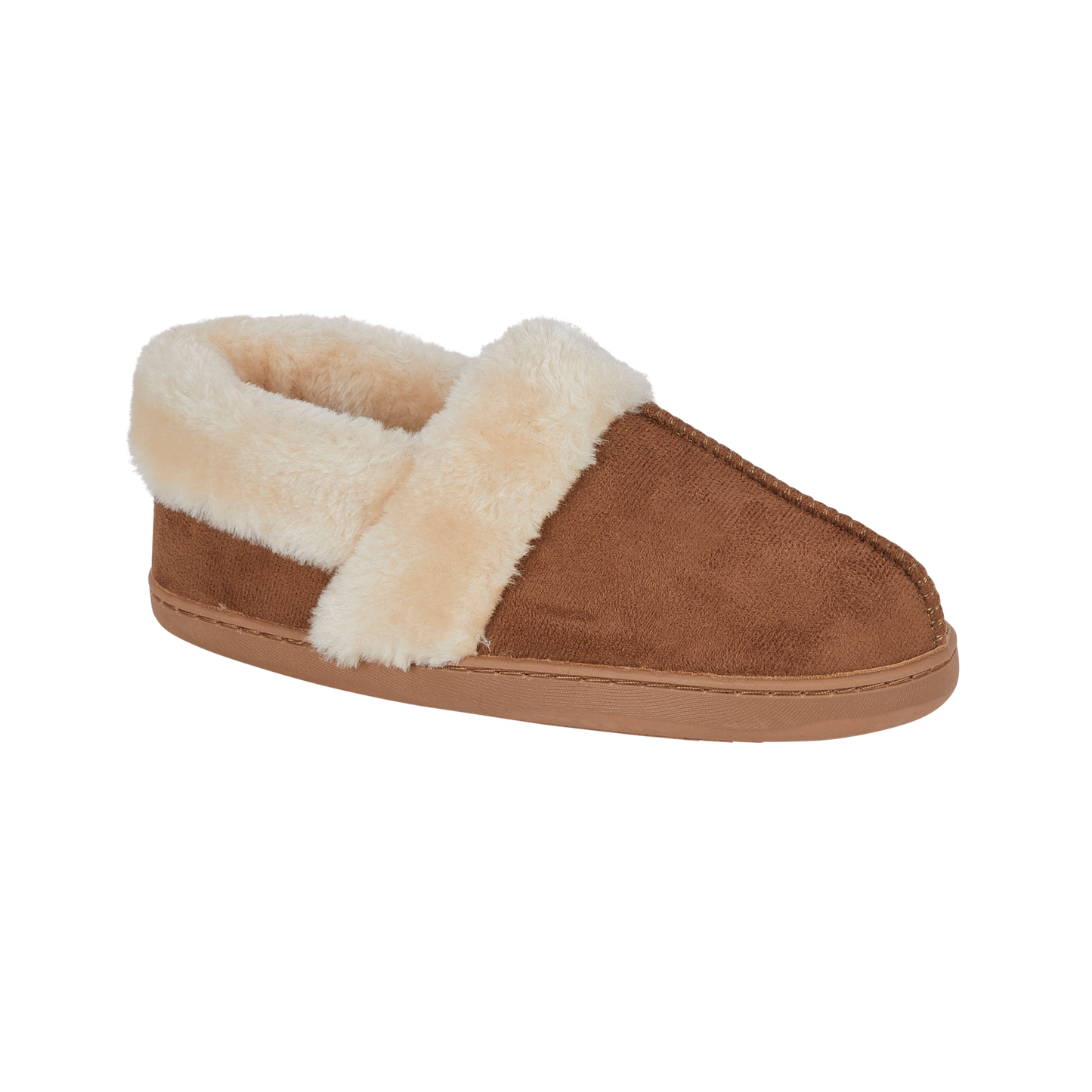 Jo & Joe EDALE Womens Full Slippers Cognac