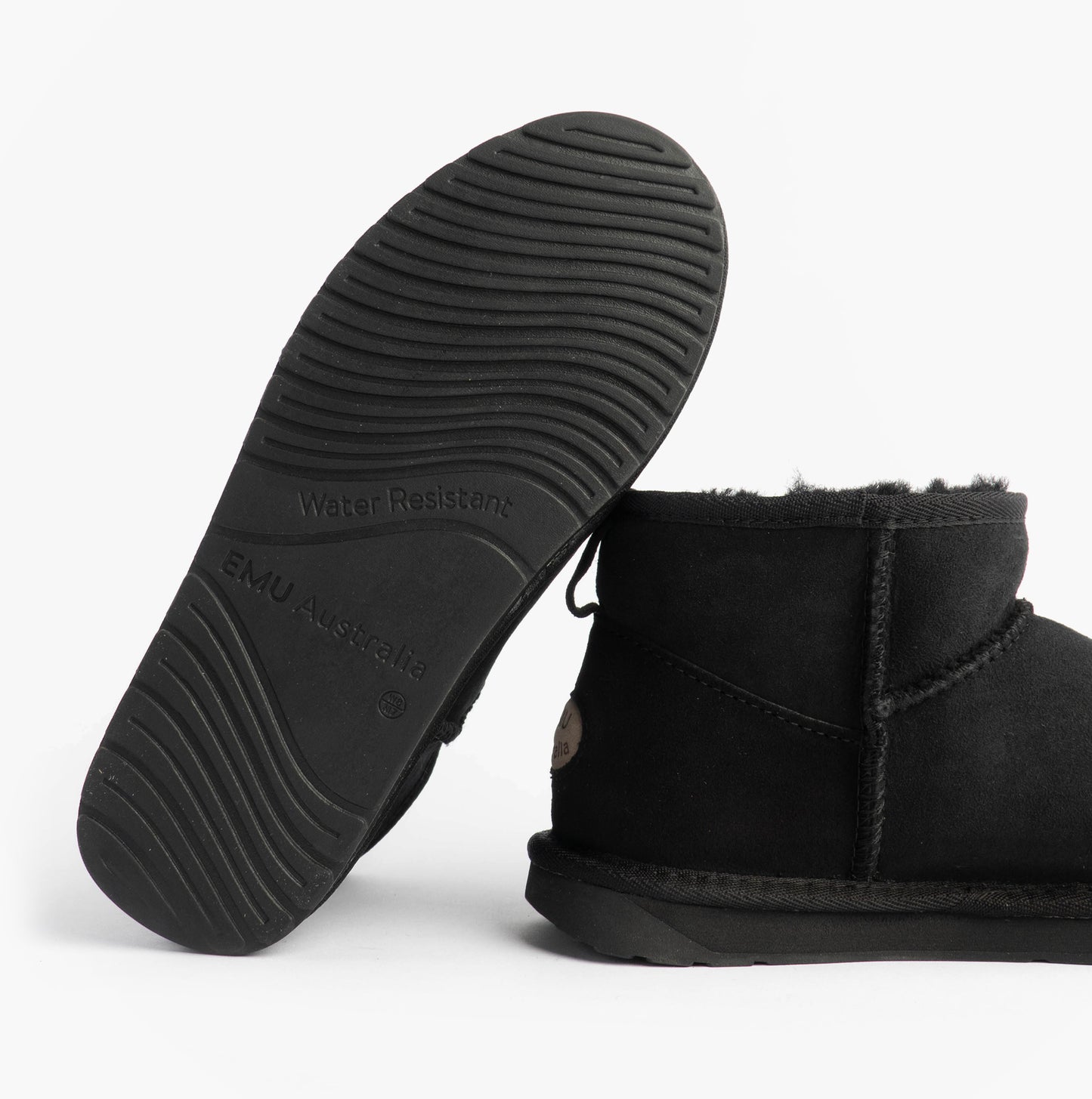 EMU Australia STINGER MICRO Womens Sheepskin Boot Black