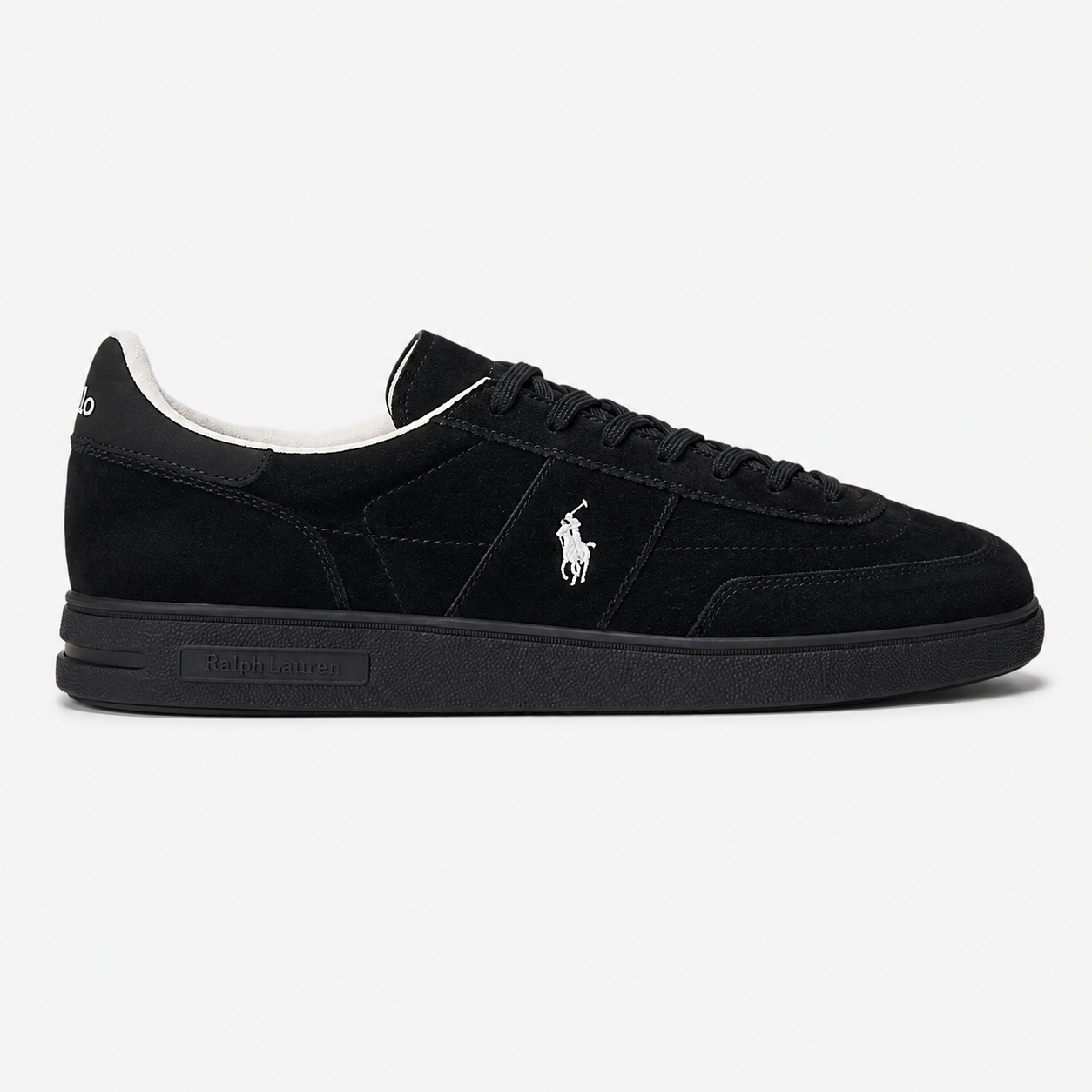 Polo Ralph Lauren BEDFORD PP Mens Casual Trainers Black/Faded Black
