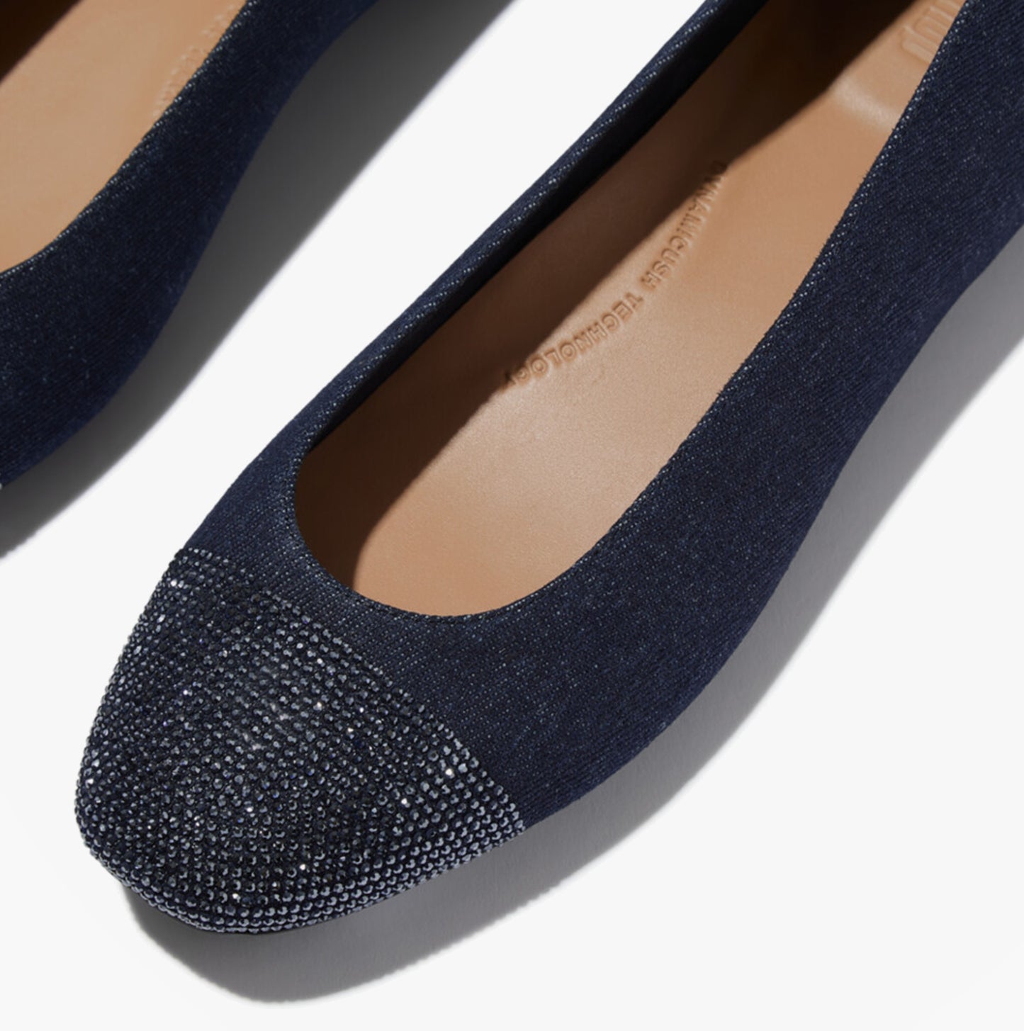 FitFlop DELICATO CRYSTAL Womens Mary Jane Dark Denim