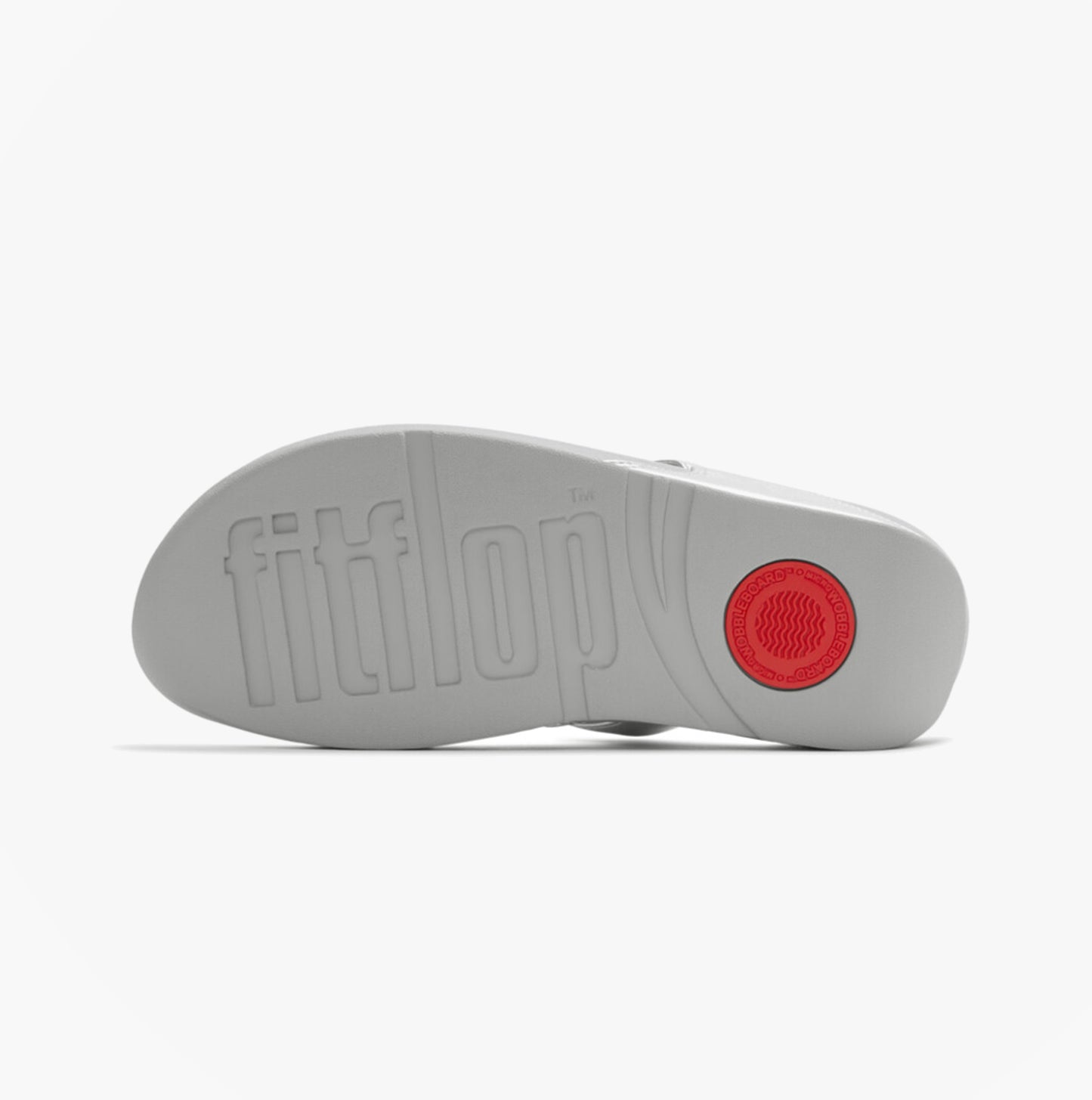 FitFlop LULU ULTRA Womens Toe-Post Sandals Silver