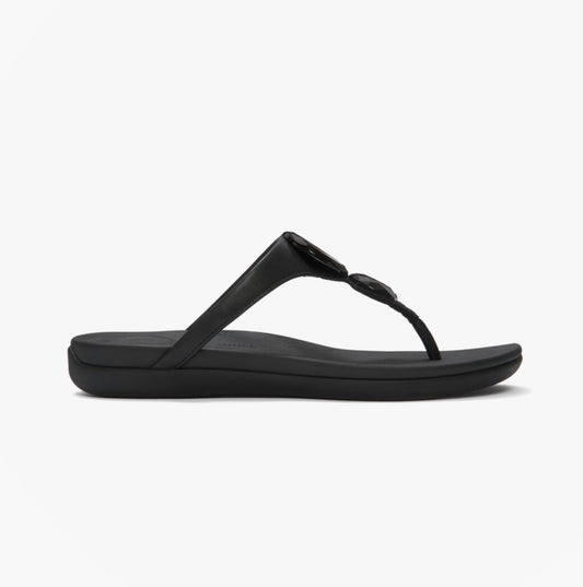 FitFlop SOLAY GLOSSY Womens Flip-flops Black