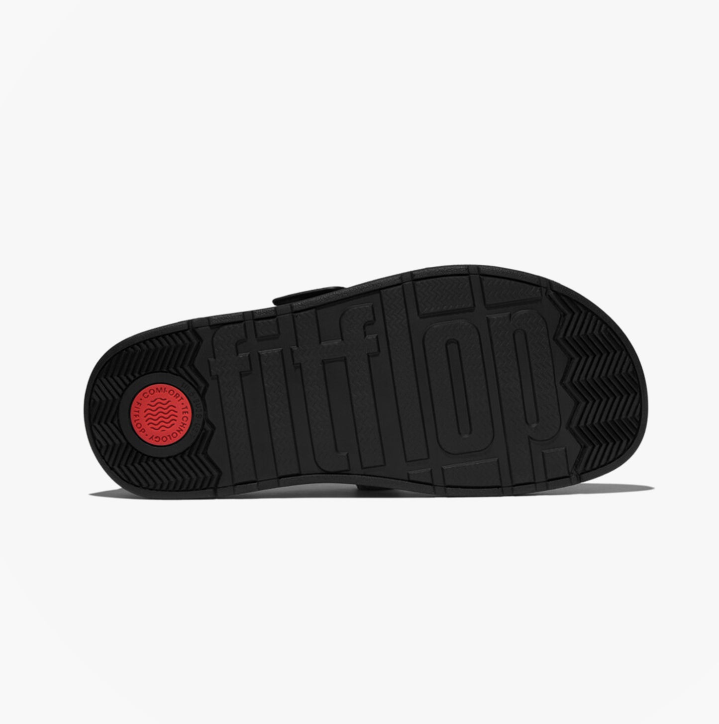 FitFlop GEN-FF BUCKLE Womens Cross Strap Sandals Black