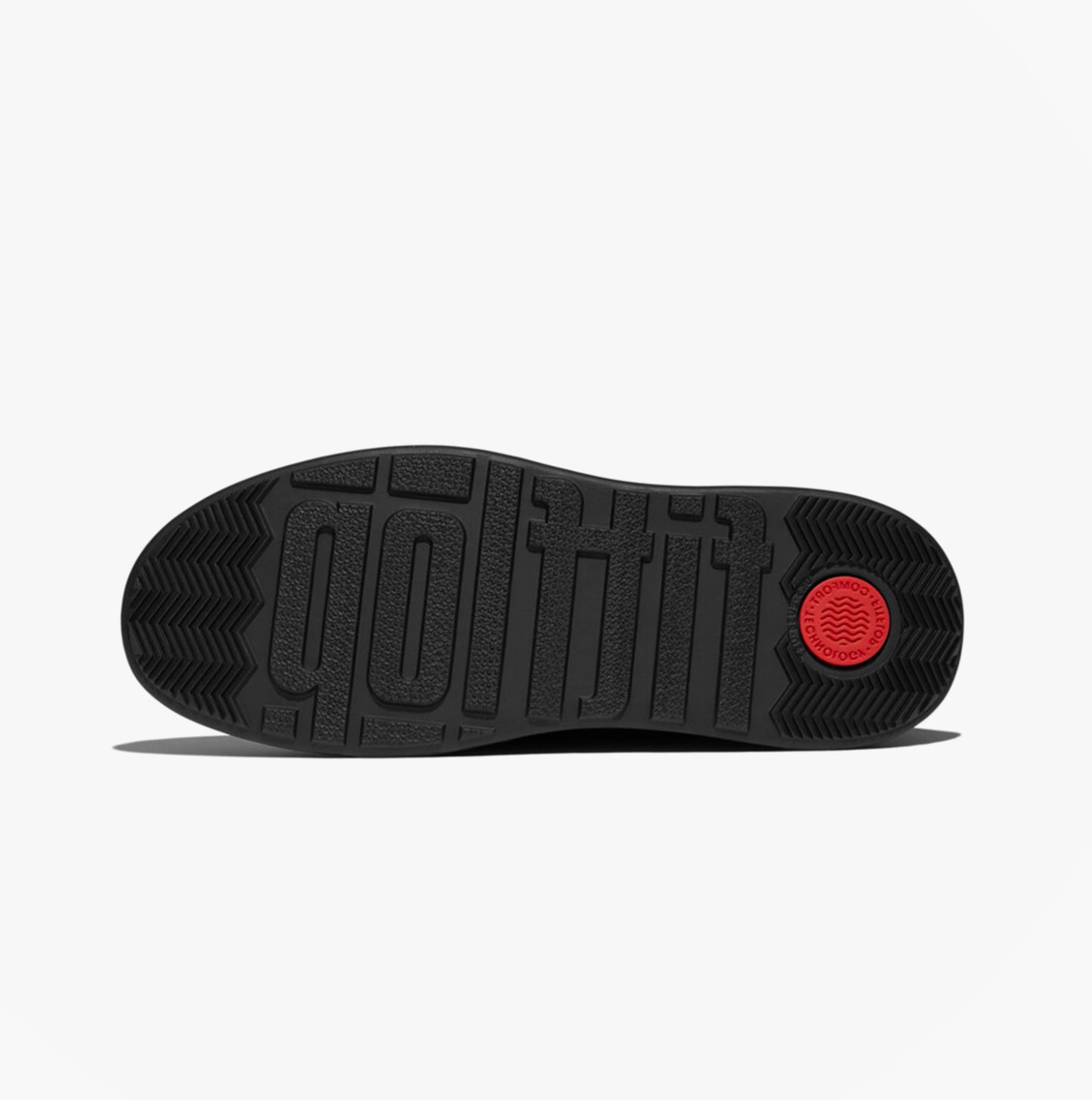 FitFlop F-MODE SUEDE LACE-UP FLATFORM Ladies Ankle Boots All Black