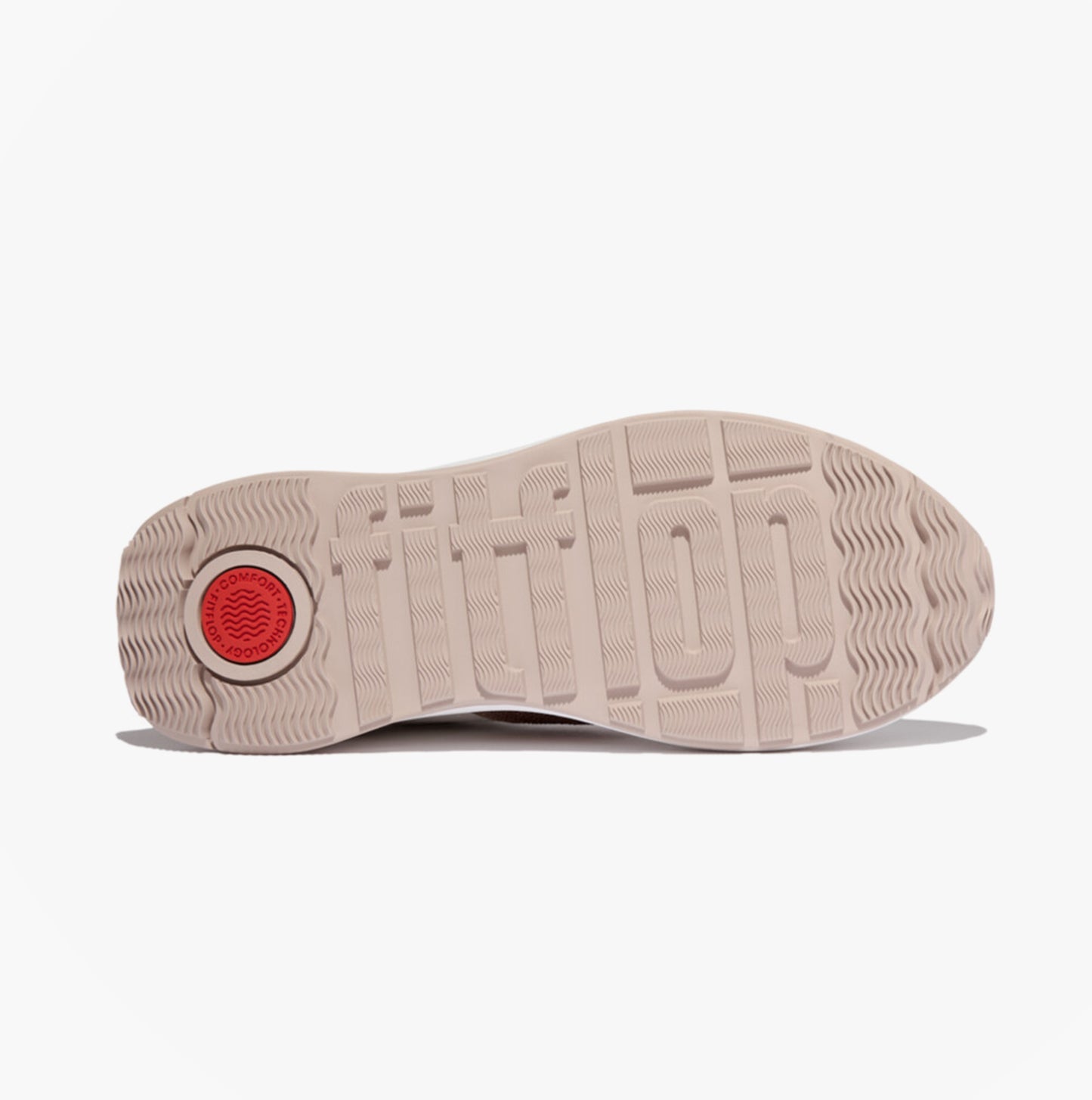 FitFlop F-MODE Womens Leather Trainers Urban White