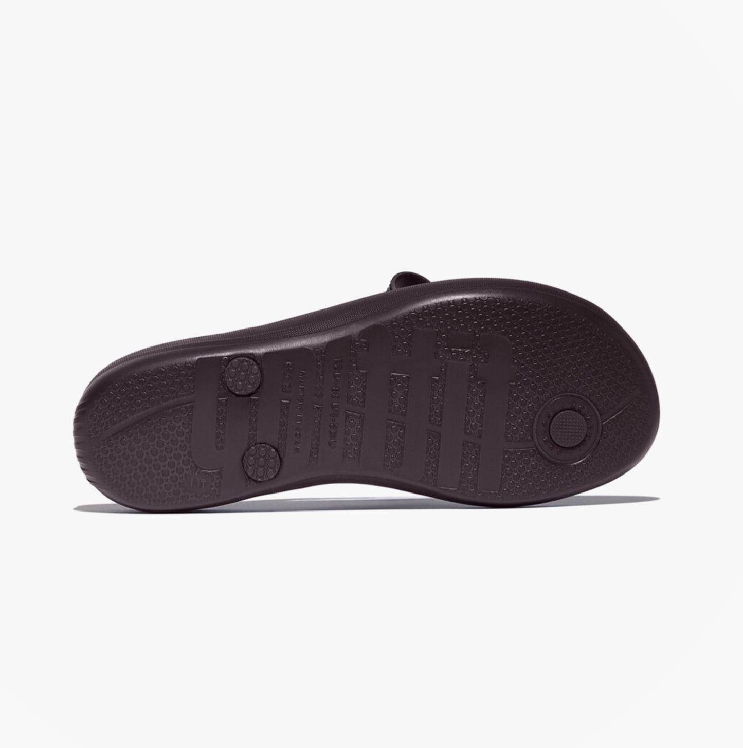 FitFlop iQUSHION GLITZ-BOW Ladies Flip Flops Plumberry